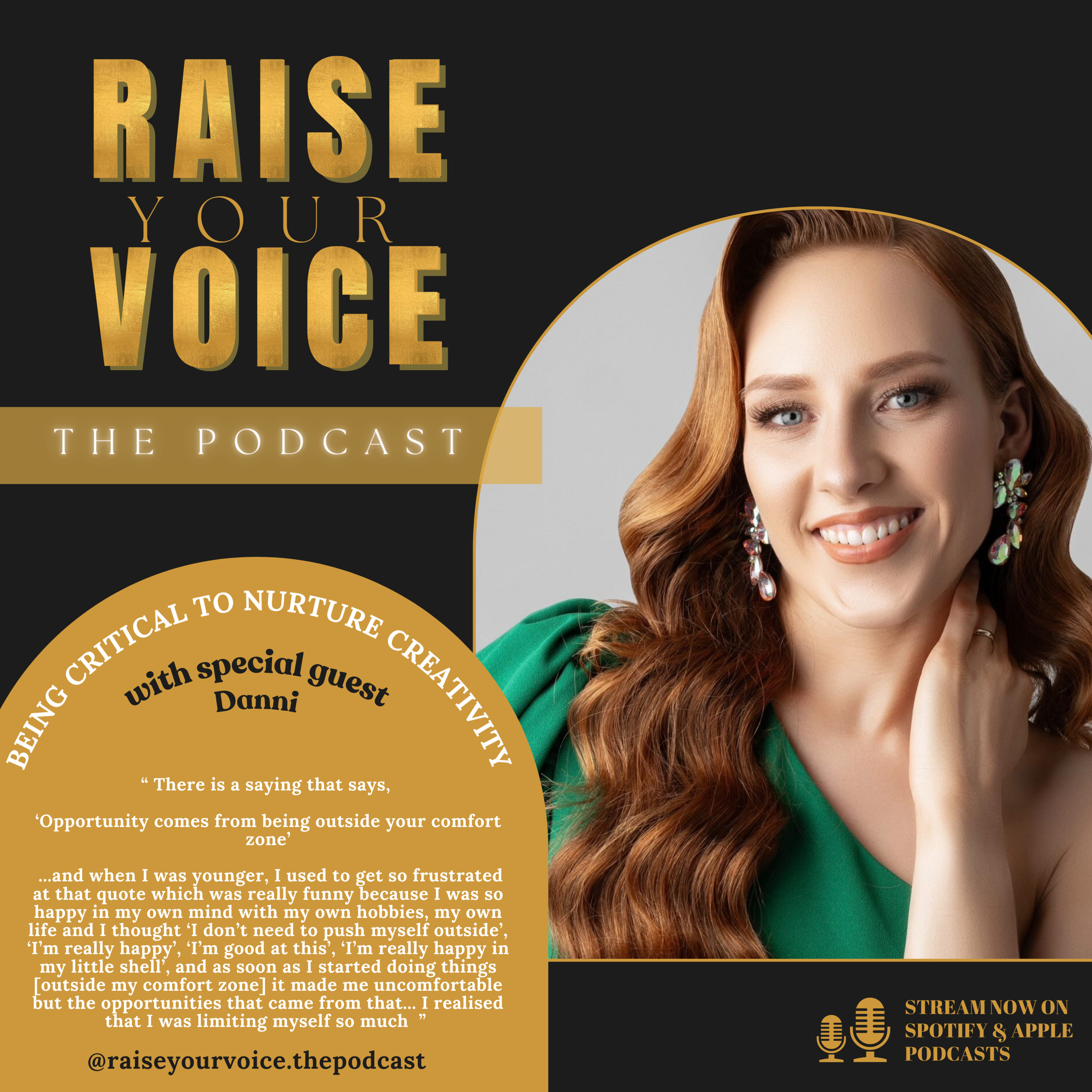 RAISE YOUR VOICE