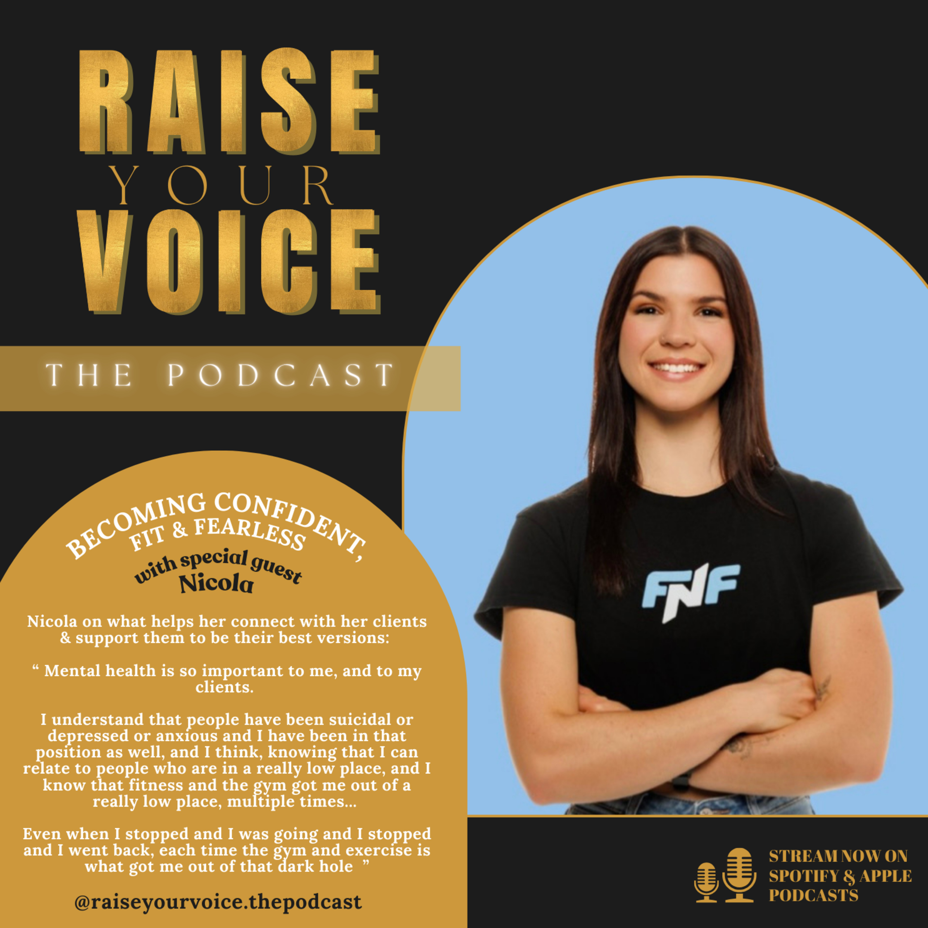 RAISE YOUR VOICE
