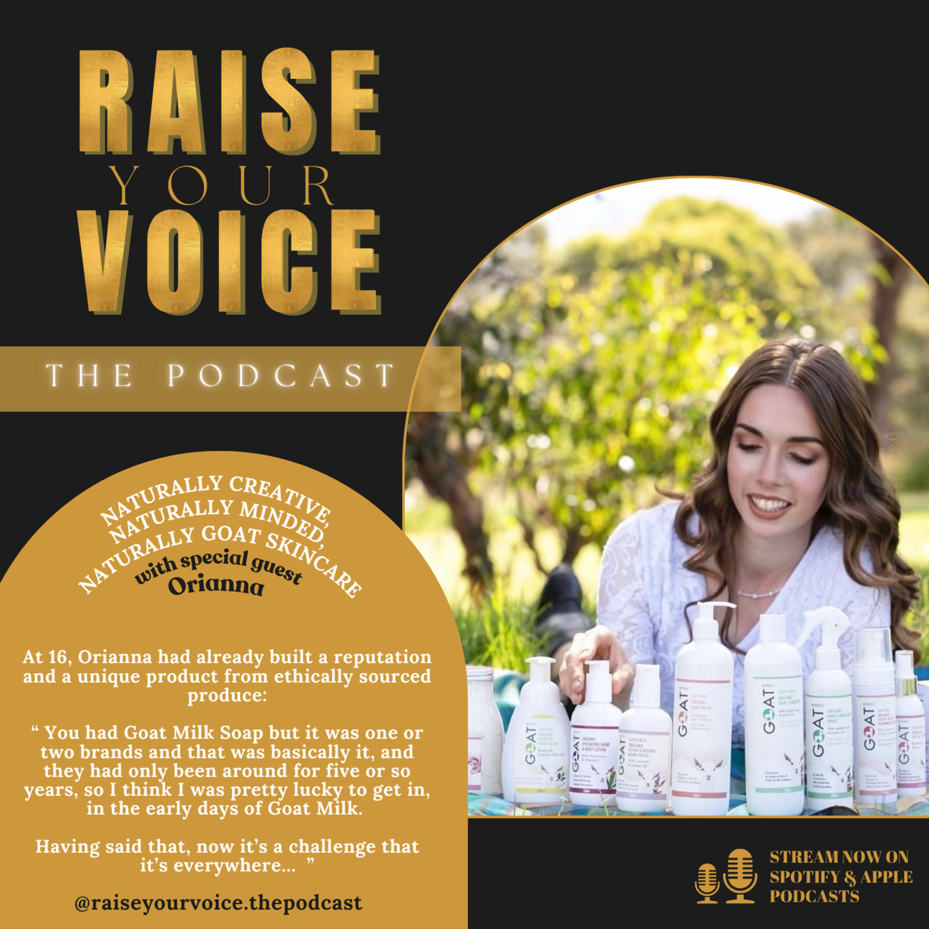 RAISE YOUR VOICE