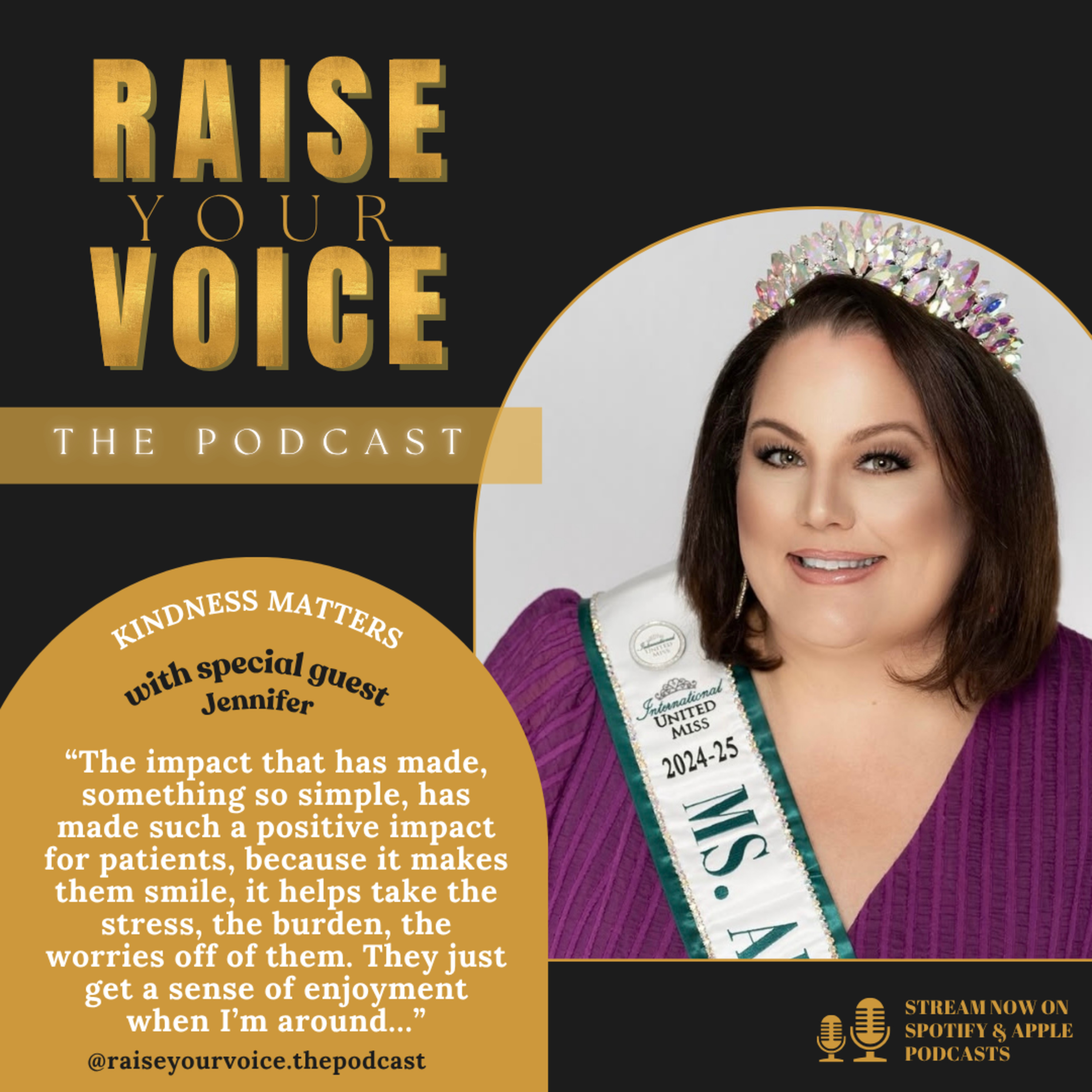 RAISE YOUR VOICE