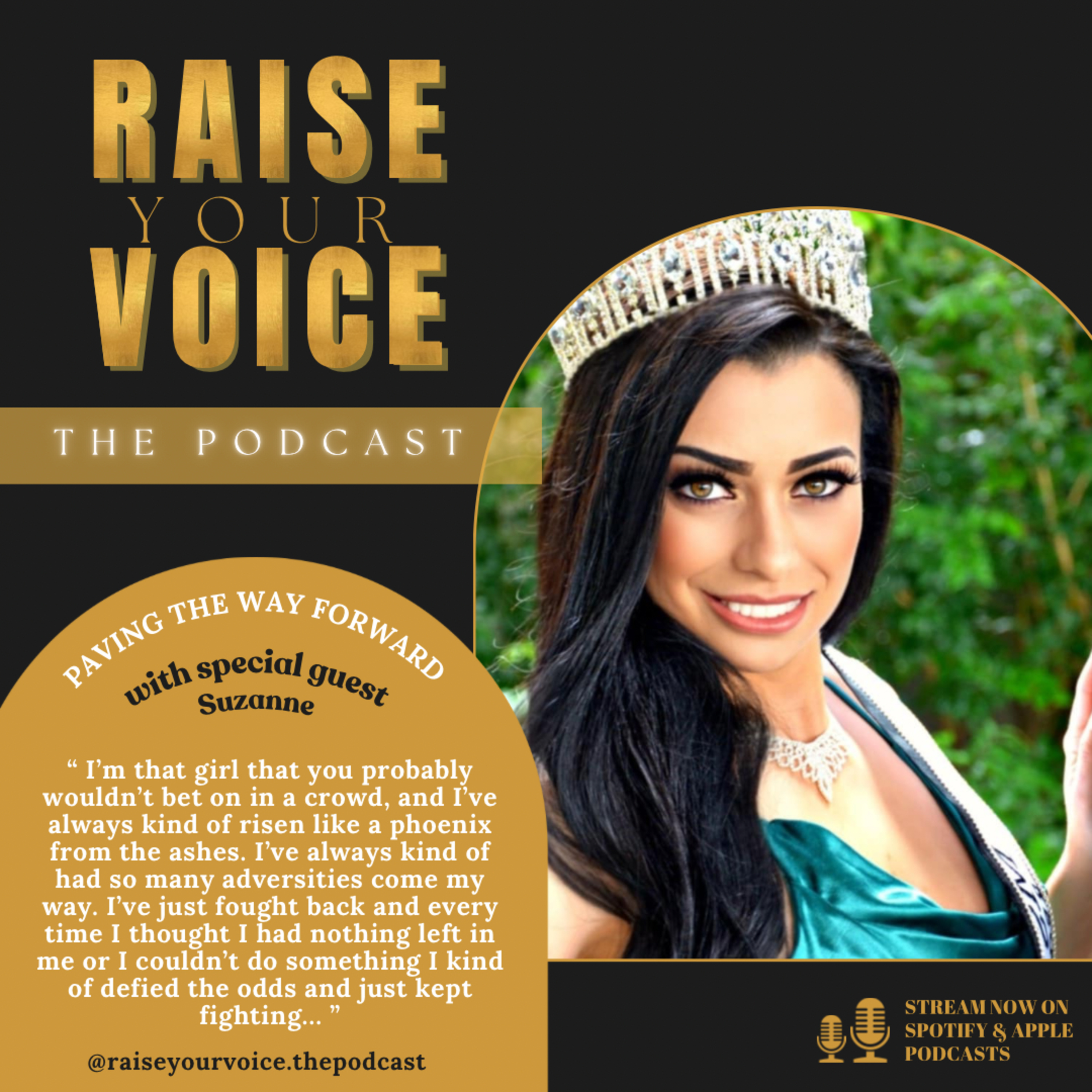 RAISE YOUR VOICE