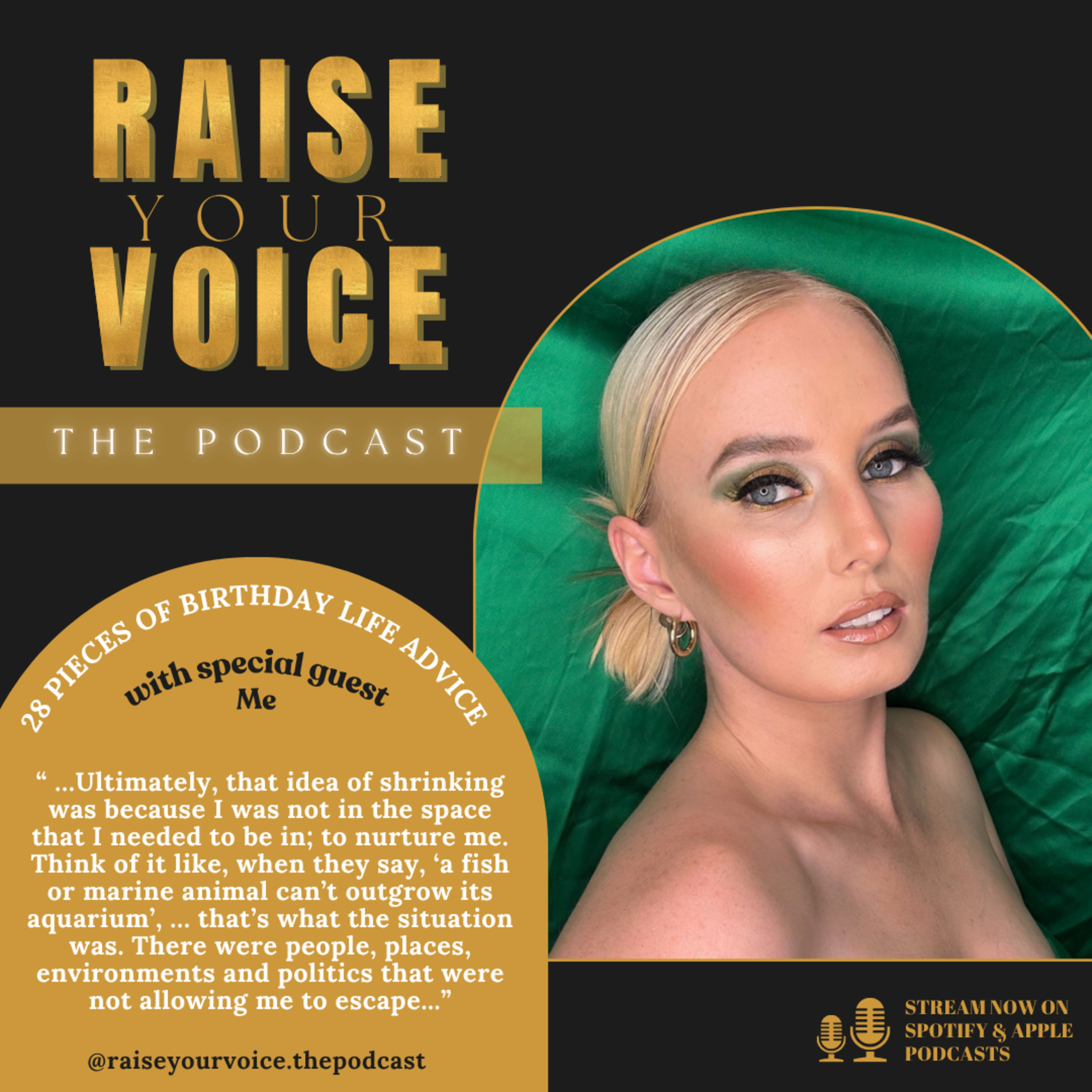 RAISE YOUR VOICE