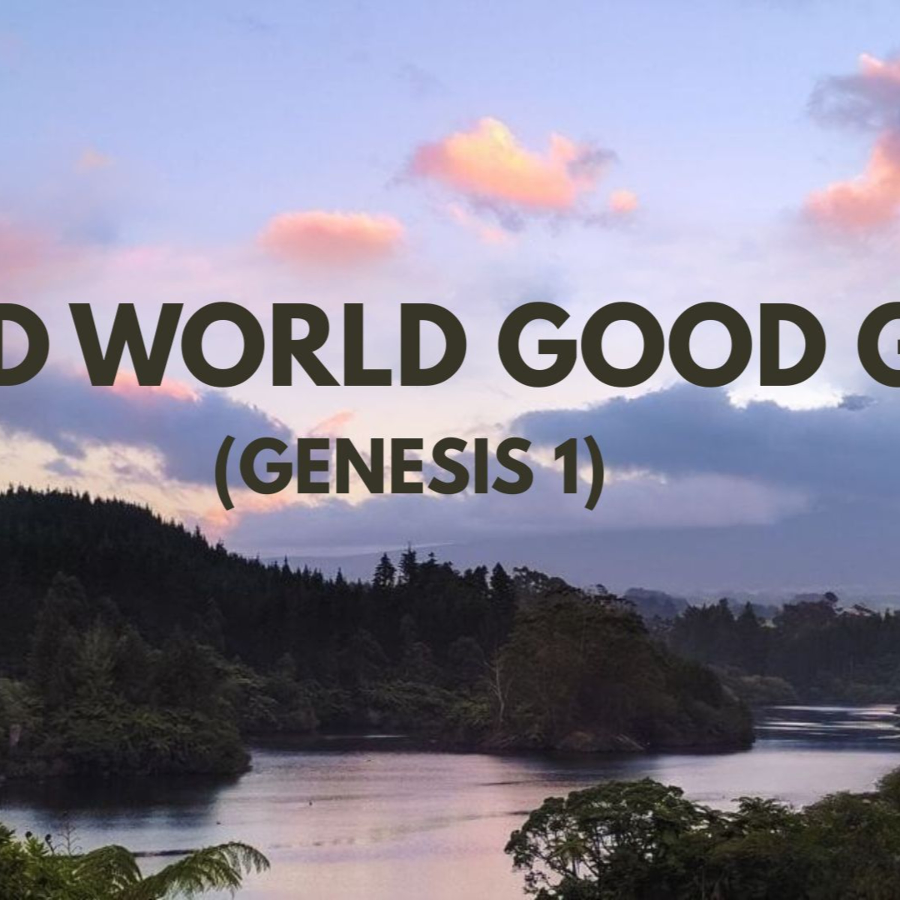 Good World Good God | Genesis 1