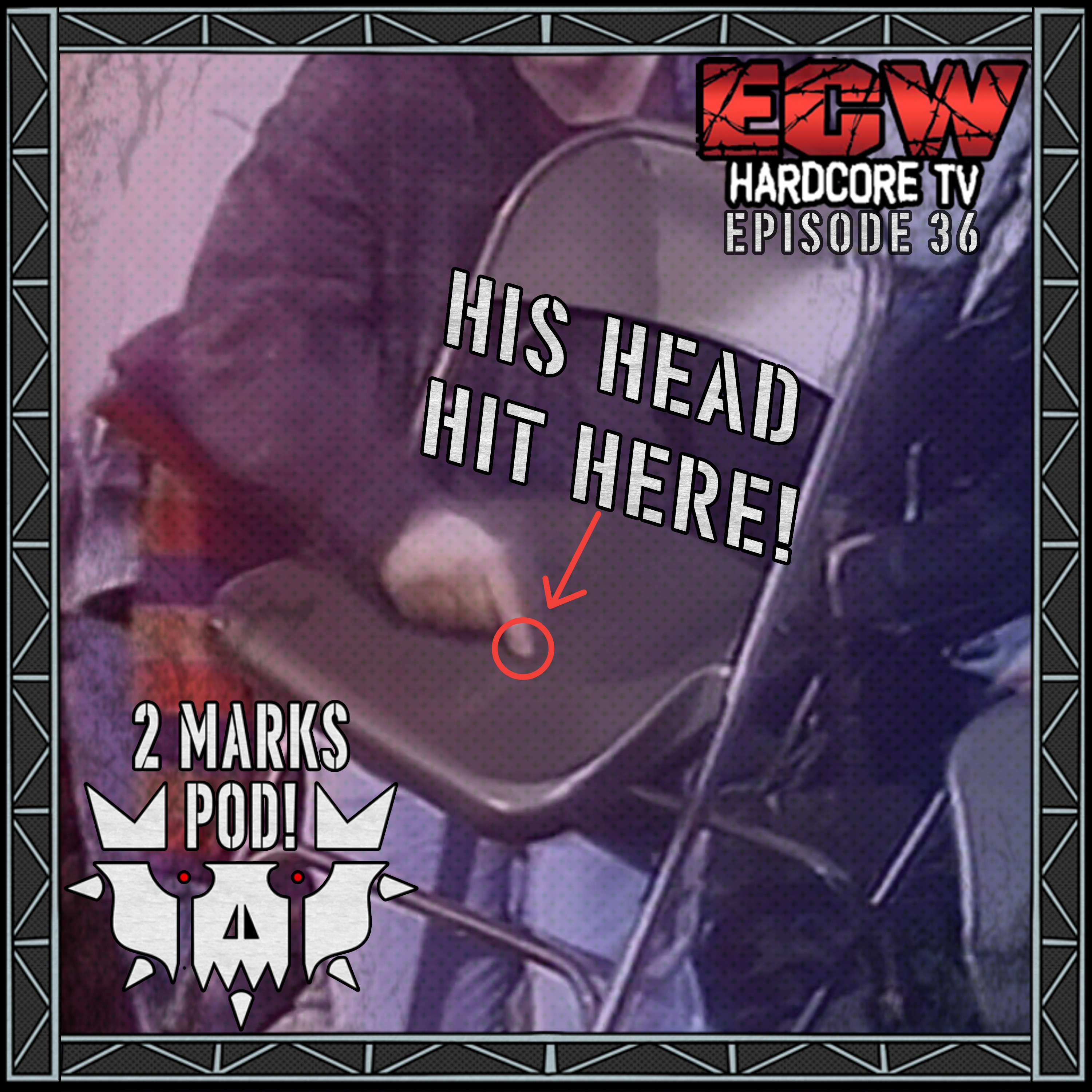 HIS HEAD HIT HERE! | ECW Hardcore TV Watch-Along Episode 36! episode artwork