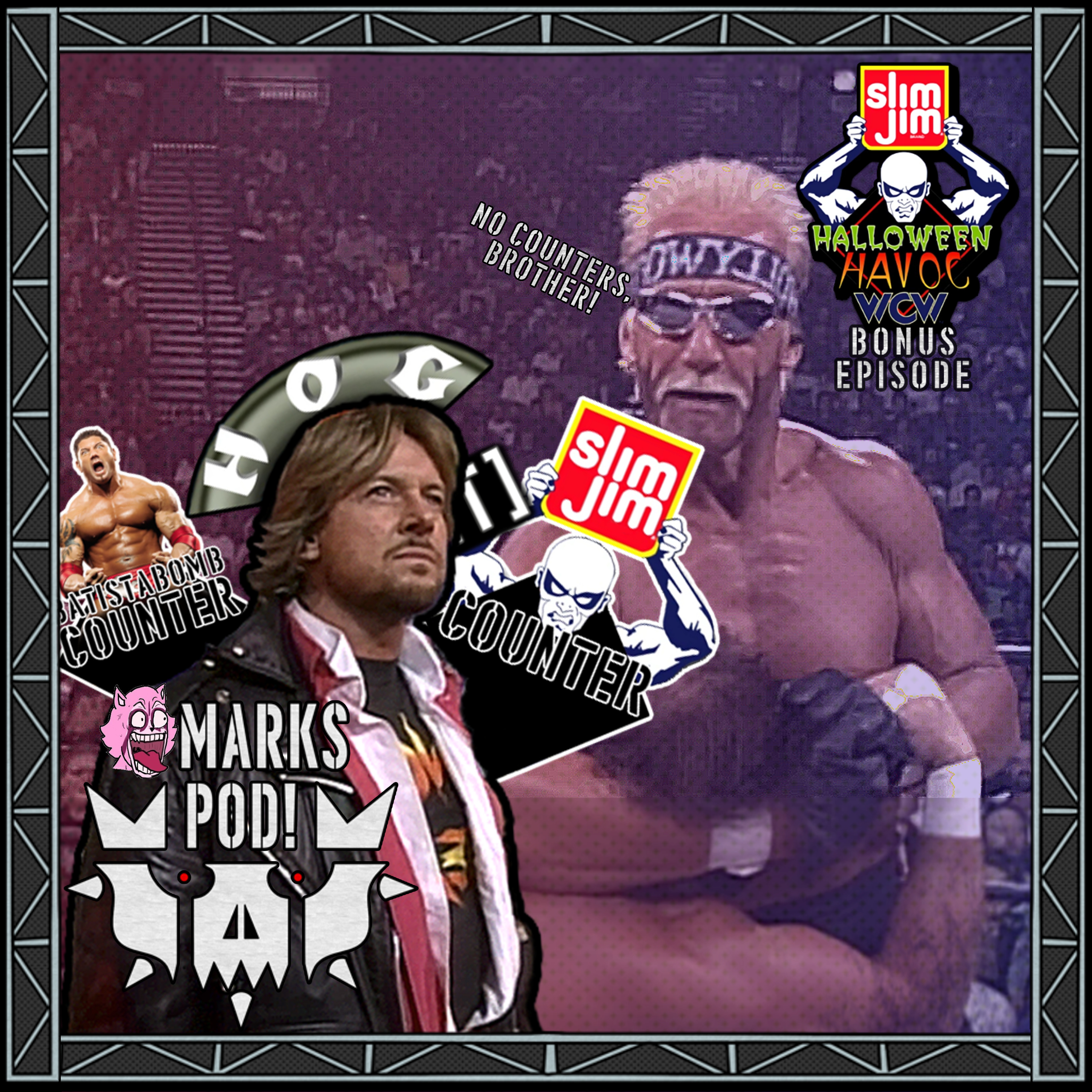 HOGAN PAYS THE PIPER, COUNTERS | WCW Halloween Havoc 1996 Watch-Along (Featuring PinkoPlusKoi) episode artwork