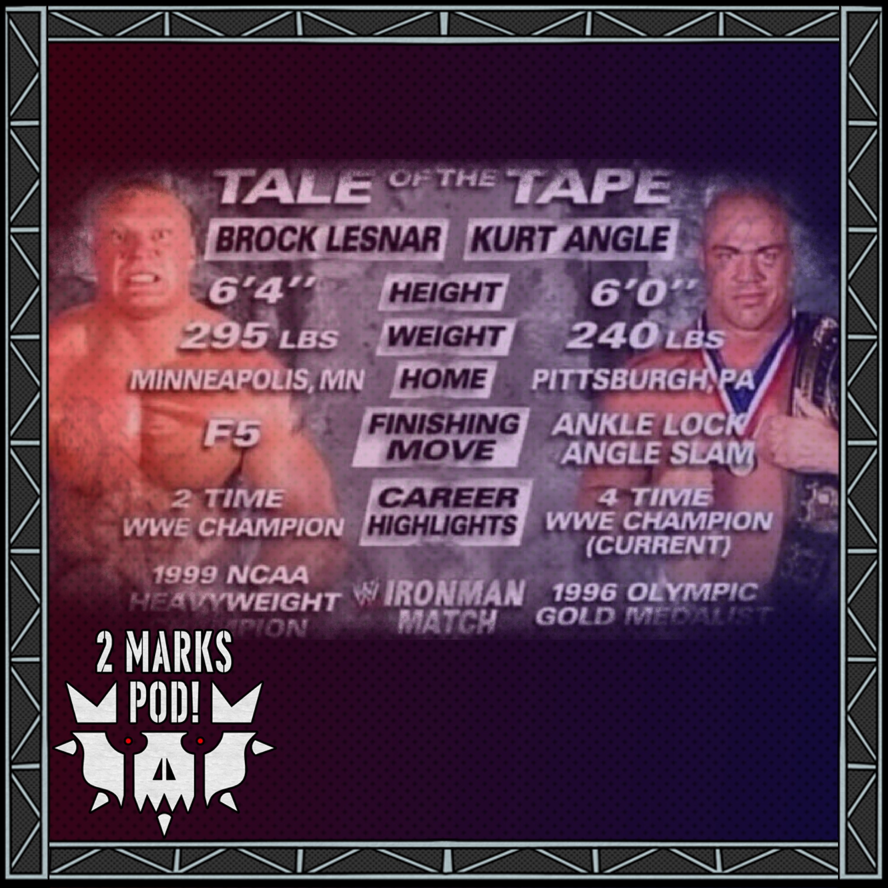 BROCK LESNAR VS KURT ANGLE, IRON MAN MATCH! | WWE Smackdown Sept 18 2003 Watch-Along! episode artwork
