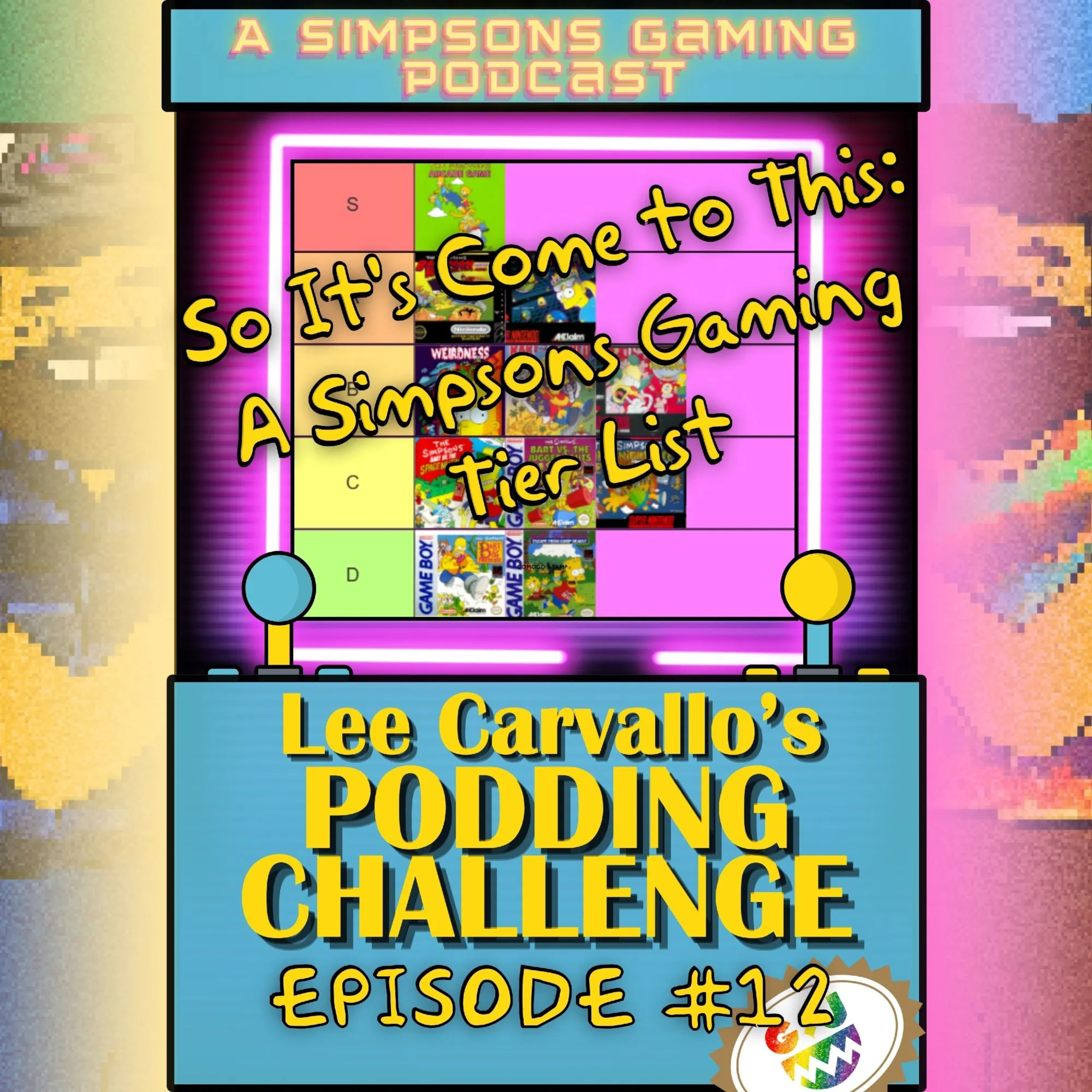 Lee Carvallo\'s Podding Challenge: A Simpsons Gaming Podcast