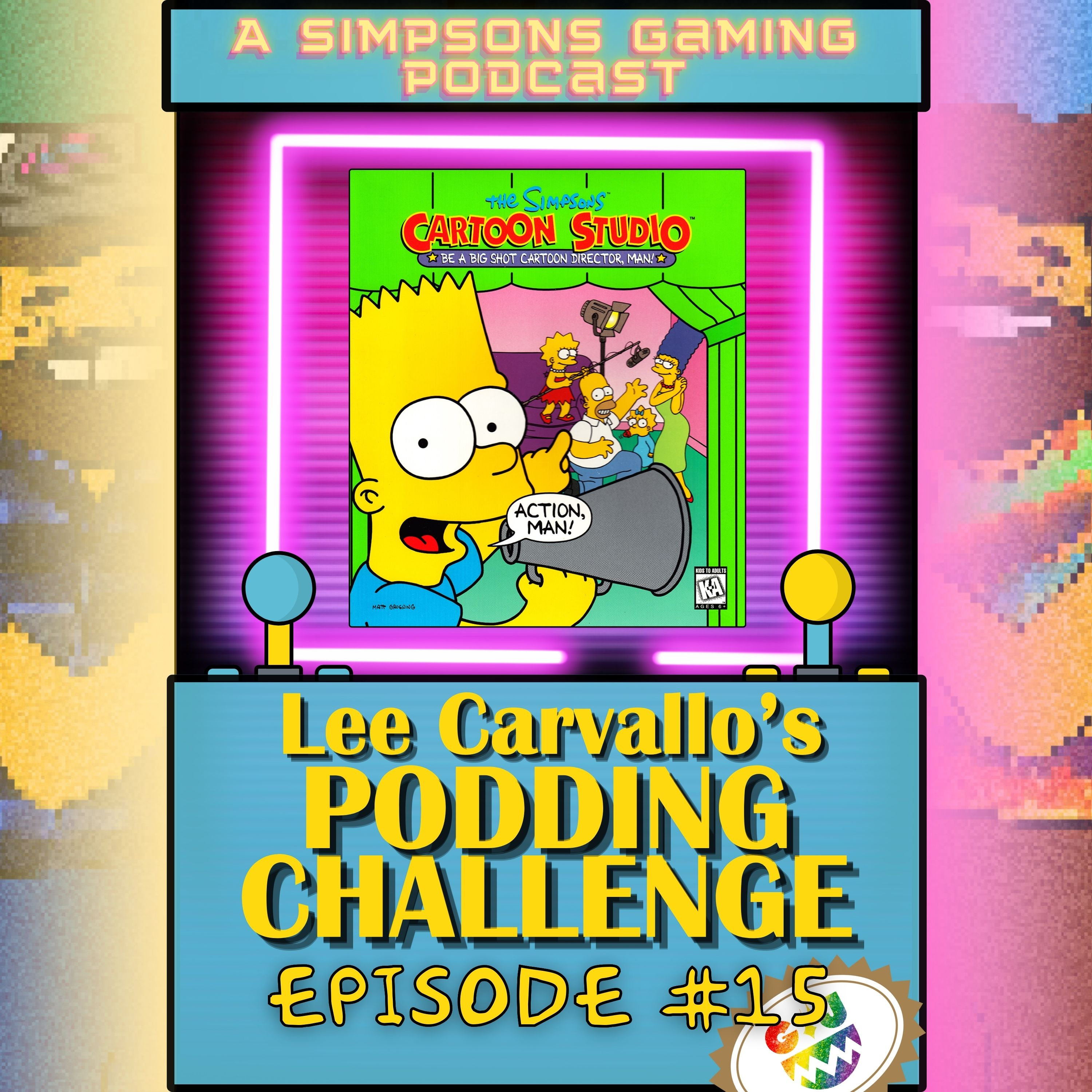 Lee Carvallo\'s Podding Challenge: A Simpsons Gaming Podcast