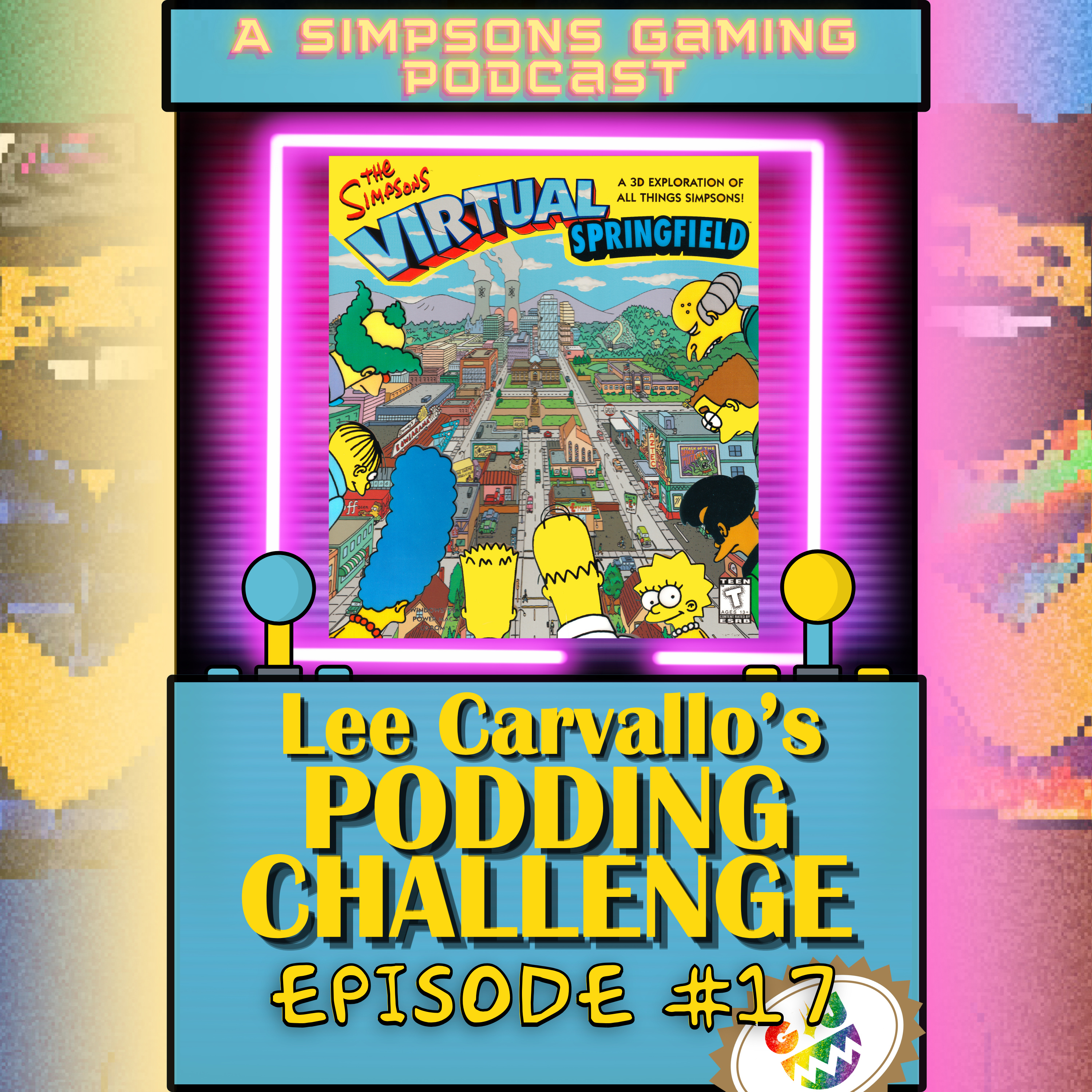 Lee Carvallo\'s Podding Challenge: A Simpsons Gaming Podcast