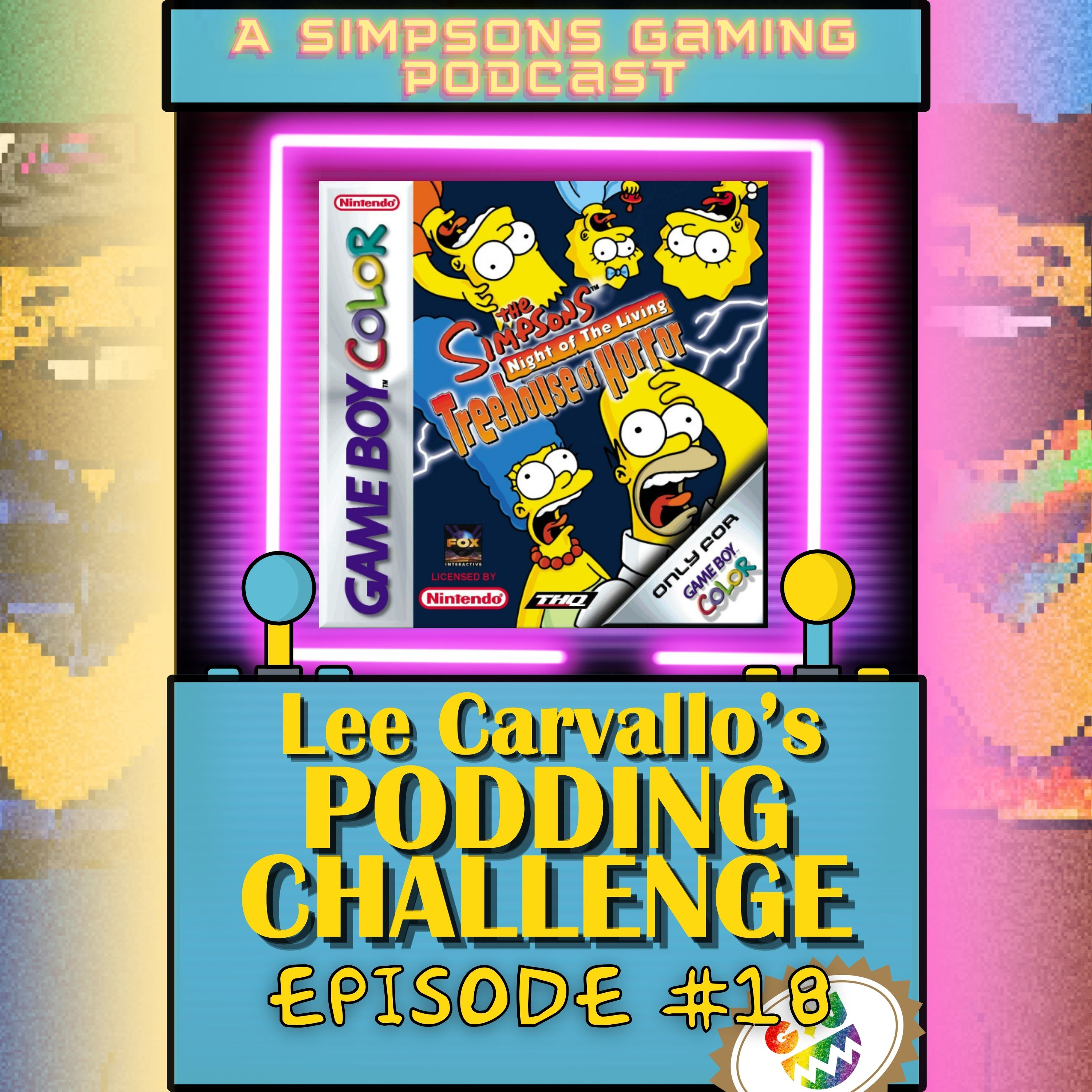 Lee Carvallo\'s Podding Challenge: A Simpsons Gaming Podcast