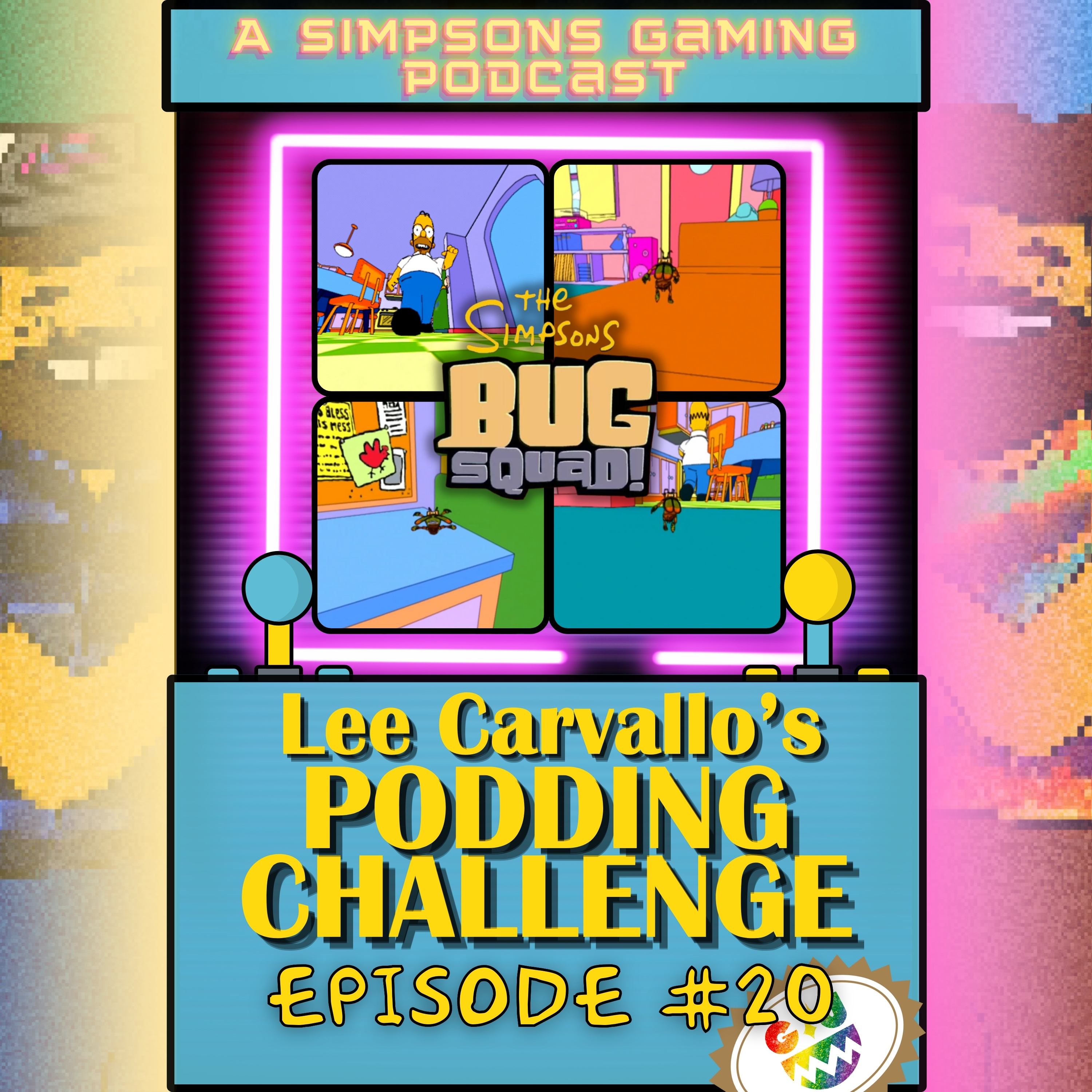 Lee Carvallo\'s Podding Challenge: A Simpsons Gaming Podcast