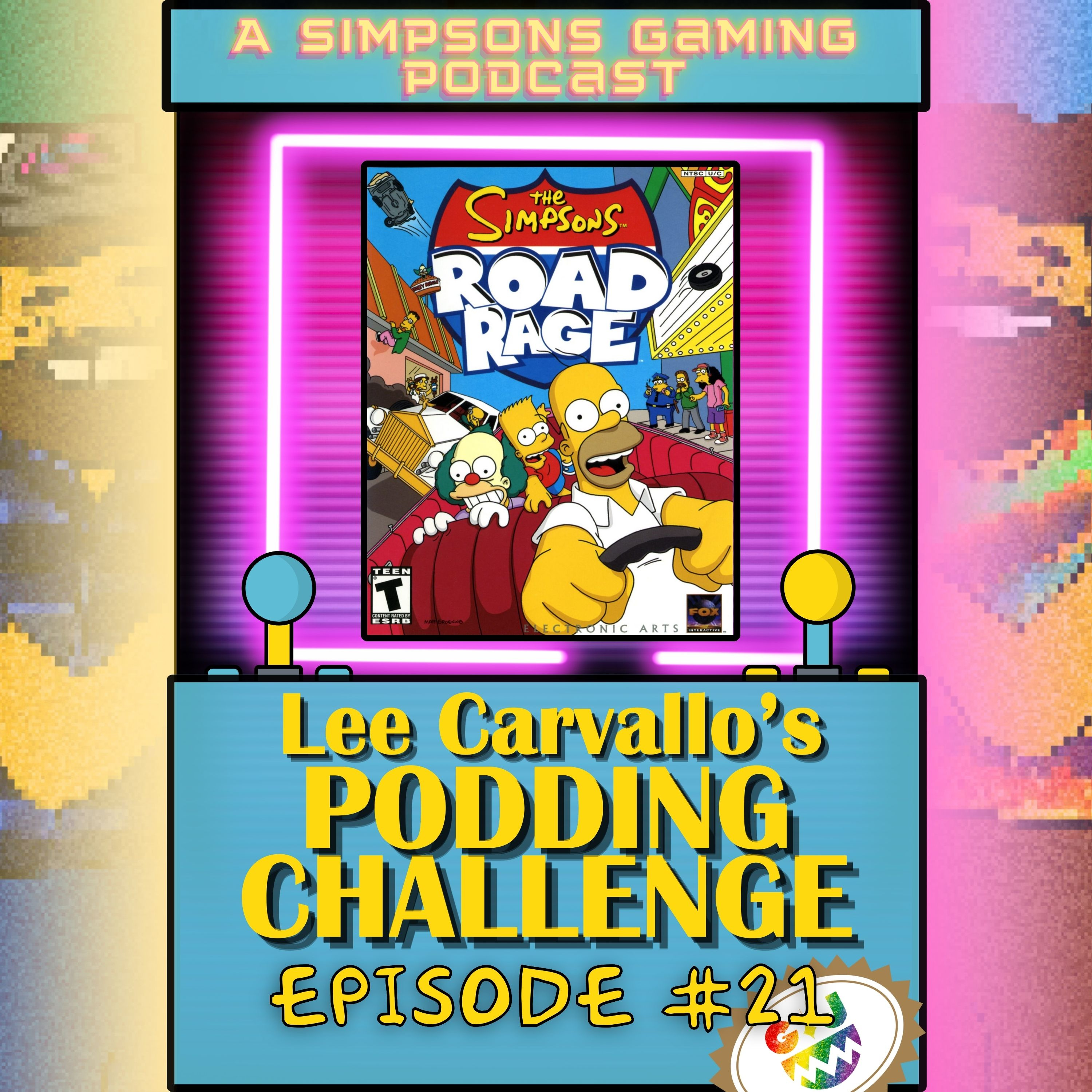Lee Carvallo\'s Podding Challenge: A Simpsons Gaming Podcast