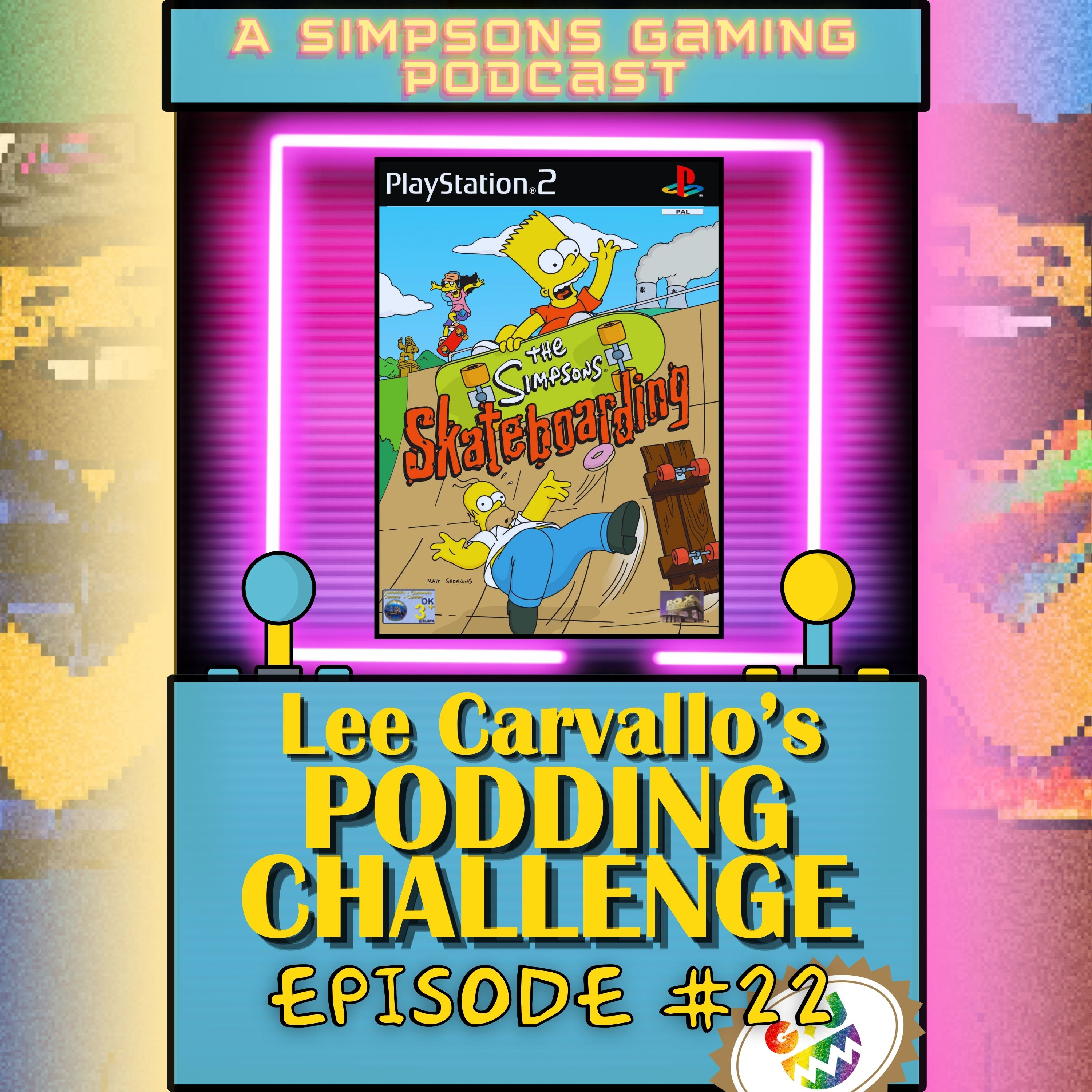 Lee Carvallo\'s Podding Challenge: A Simpsons Gaming Podcast