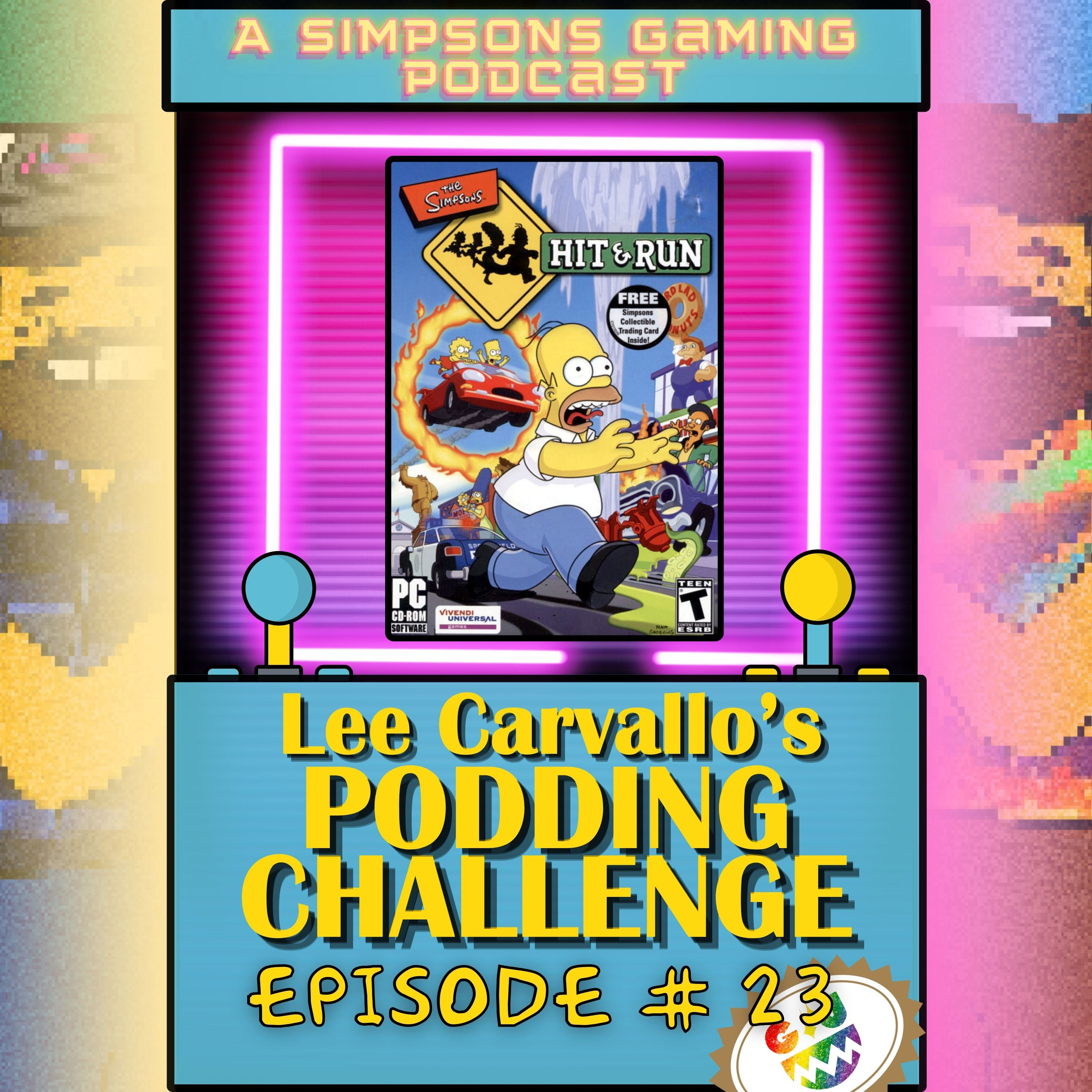 Lee Carvallo\'s Podding Challenge: A Simpsons Gaming Podcast