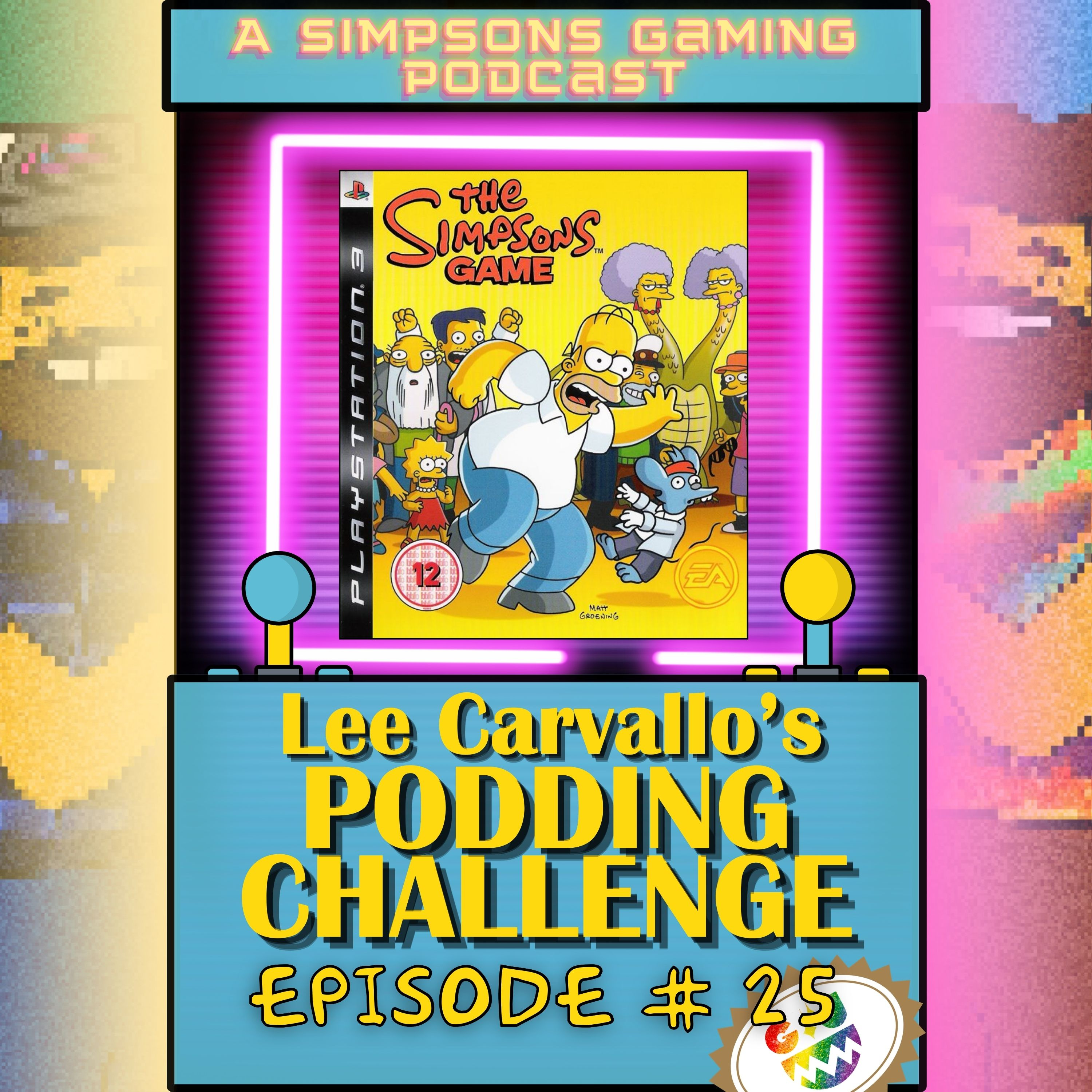 Lee Carvallo\'s Podding Challenge: A Simpsons Gaming Podcast