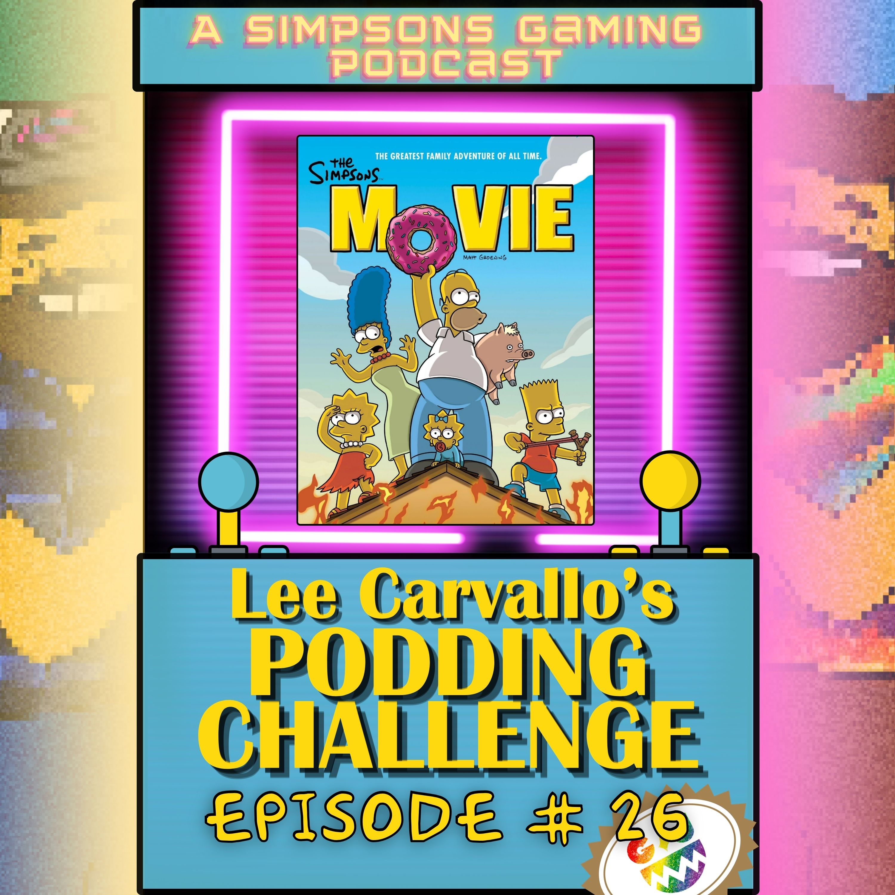 Lee Carvallo\'s Podding Challenge: A Simpsons Gaming Podcast