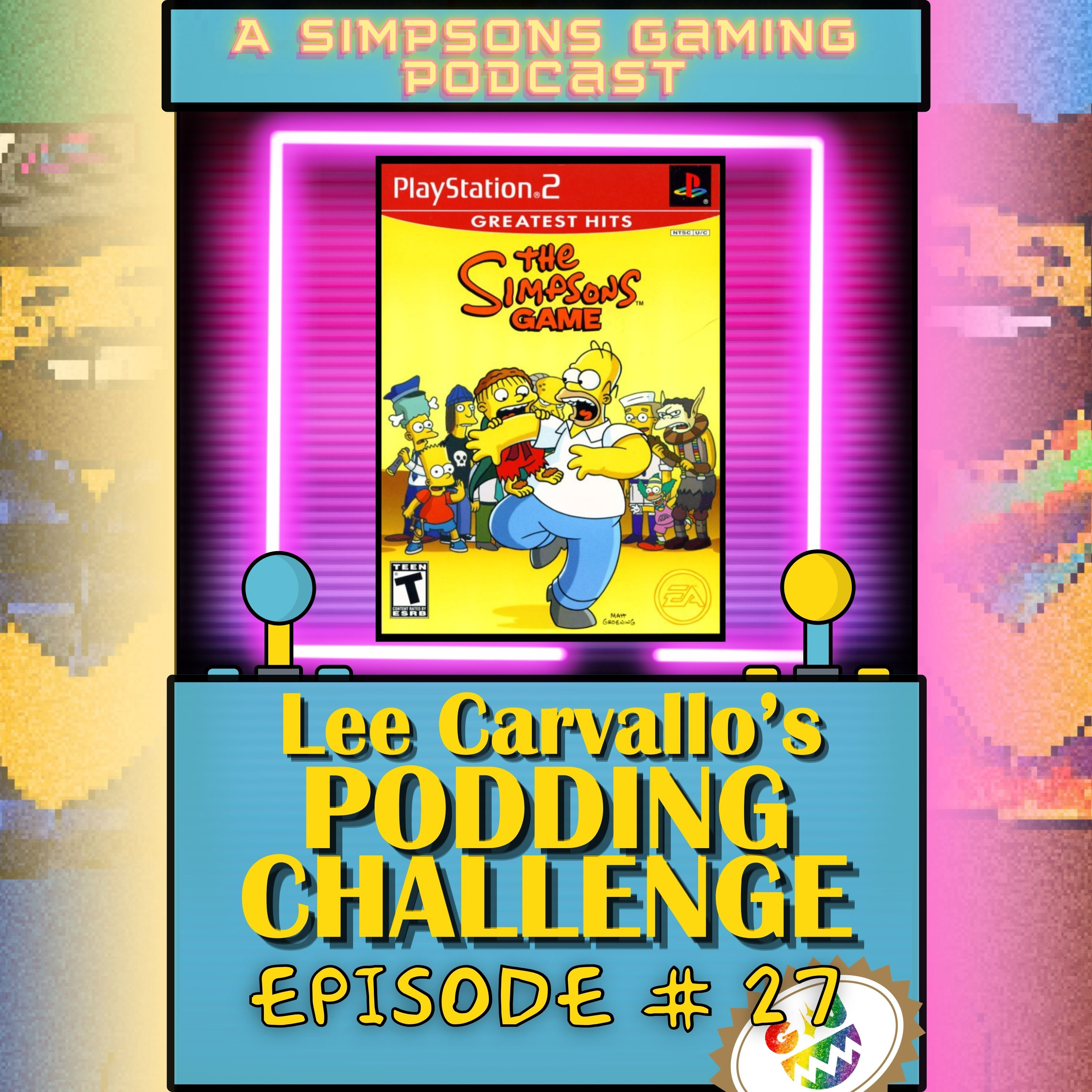 Lee Carvallo\'s Podding Challenge: A Simpsons Gaming Podcast