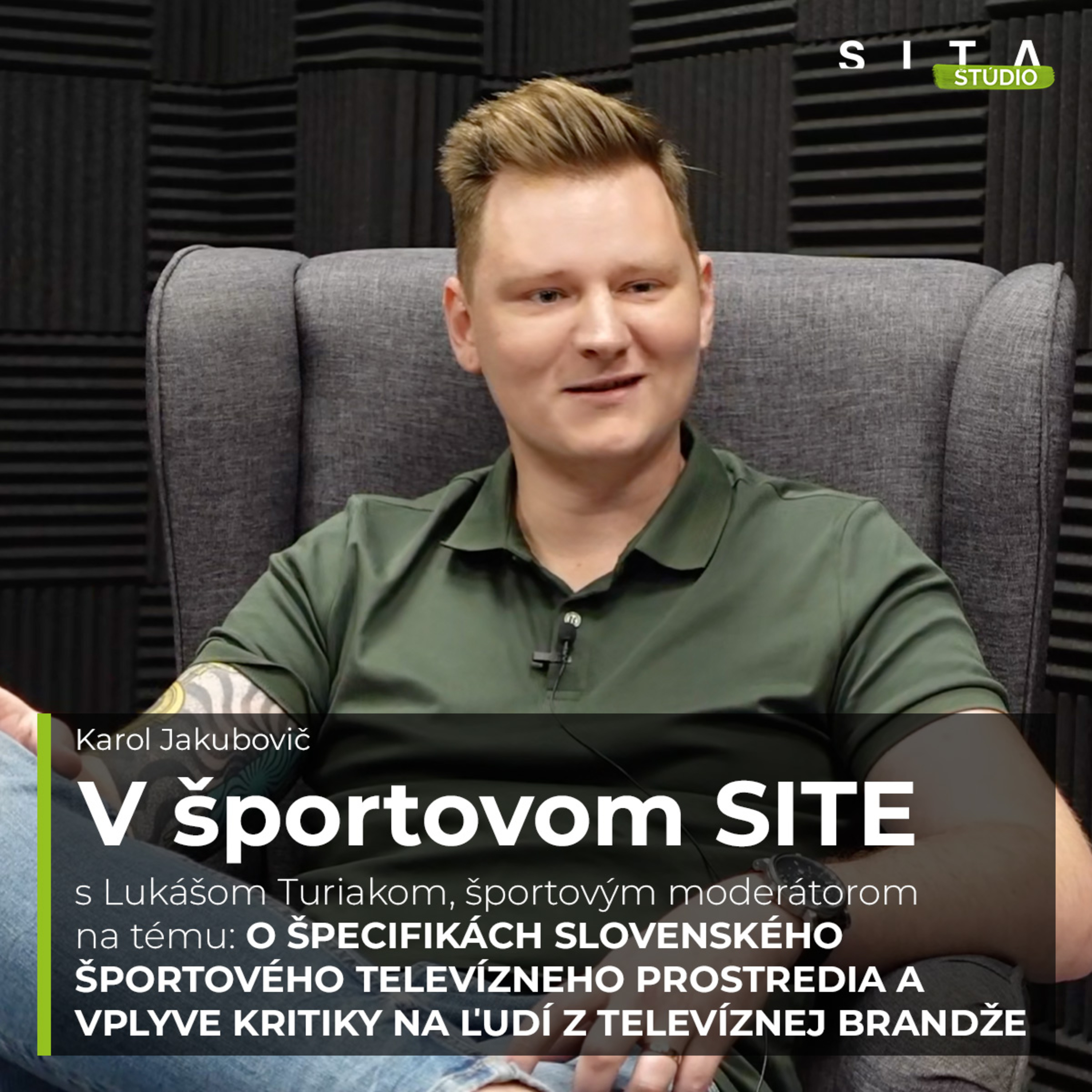 52 - Lukáš Turiak o zákulisí športového moderovania | Štúdio SITA episode artwork