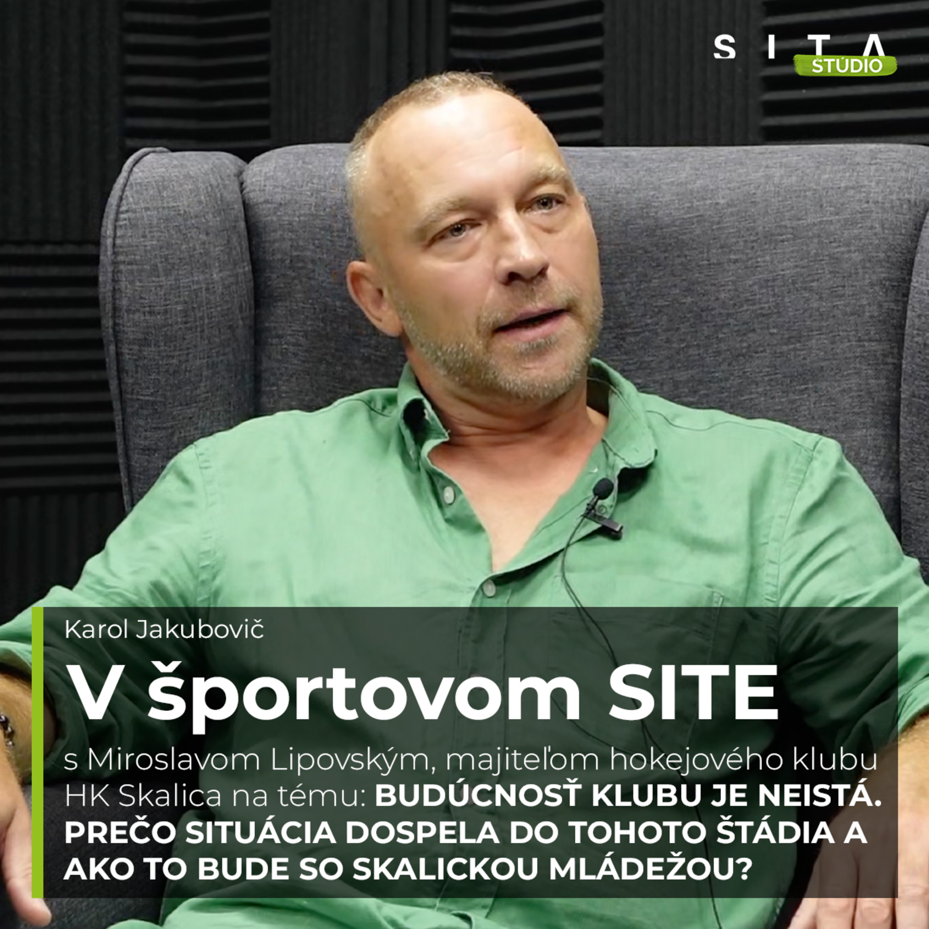 56 - Miroslav Lipovský otvorene o neistej budúcnosti HK Skalica | Štúdio SITA episode artwork