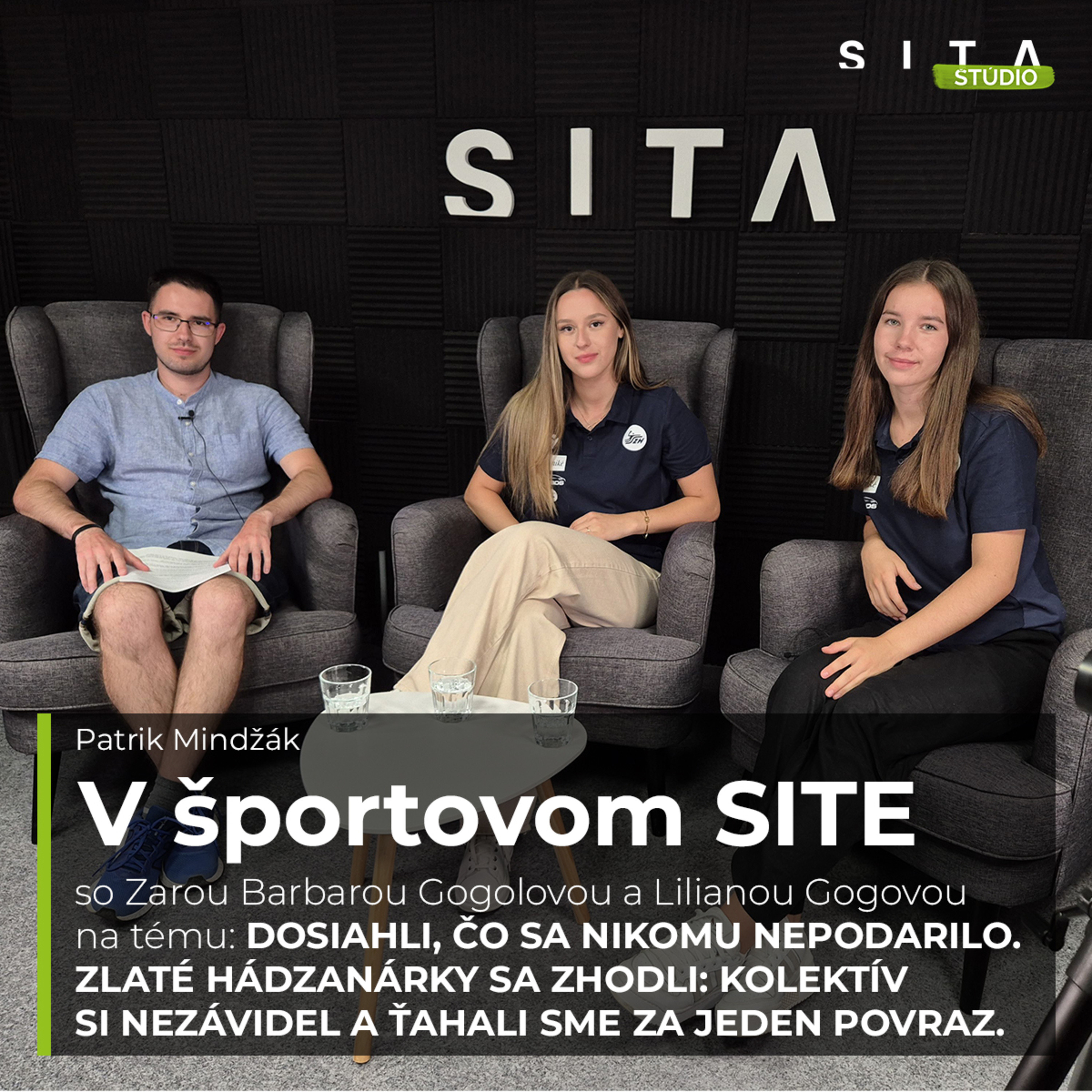 59 - Zara a Liliana o úspechu z majstrovstiev Európy v hádzanej žien do 17 rokov | Štúdio SITA episode artwork