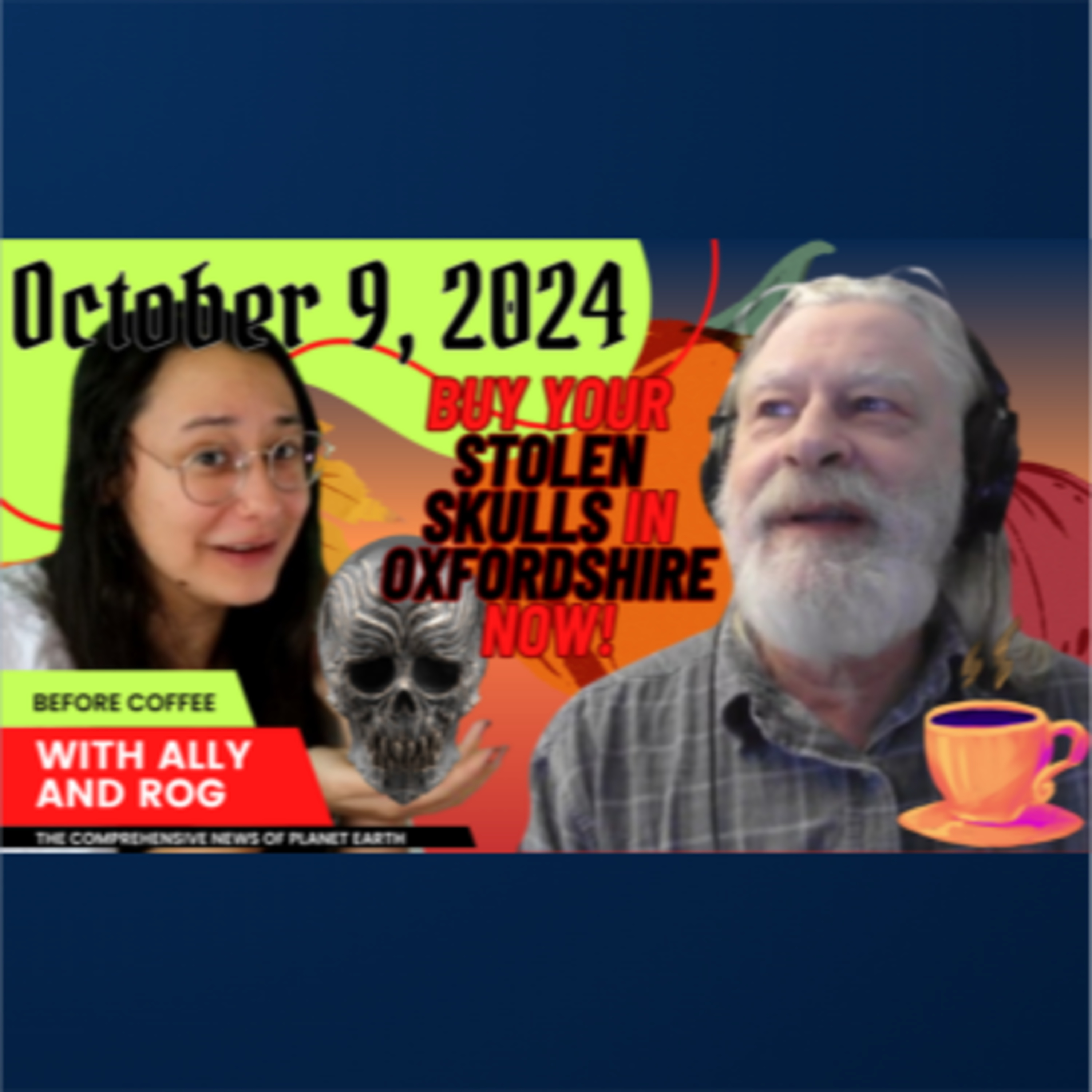 Tennis drama, art mishaps, ancient microbes, activist interruptions, and more! | October 9, 2024 episode artwork