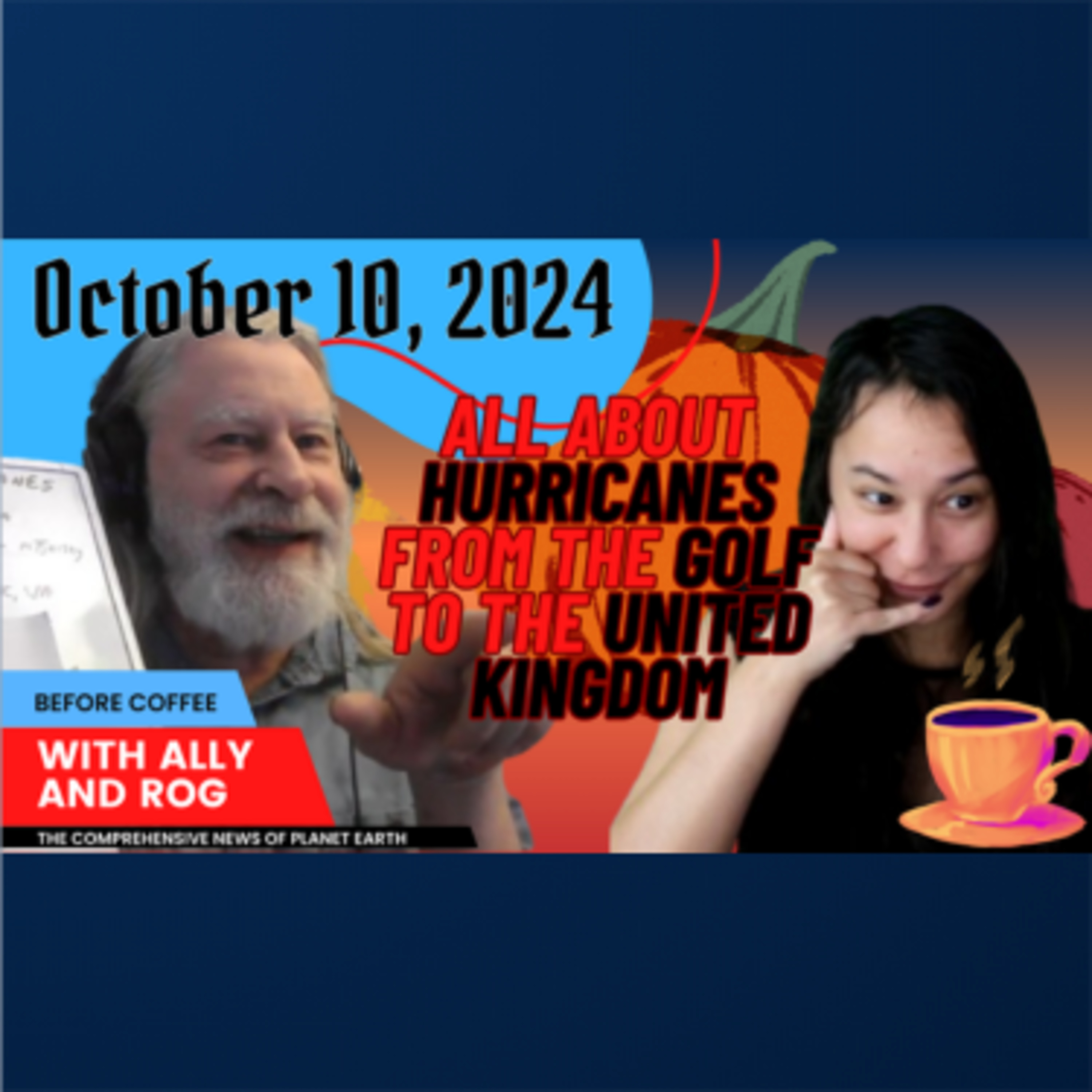 UK hurricane, Air France jet danger, Trump's COVID test scandal, Rafael Nadal retirement | October 10, 2024 episode artwork