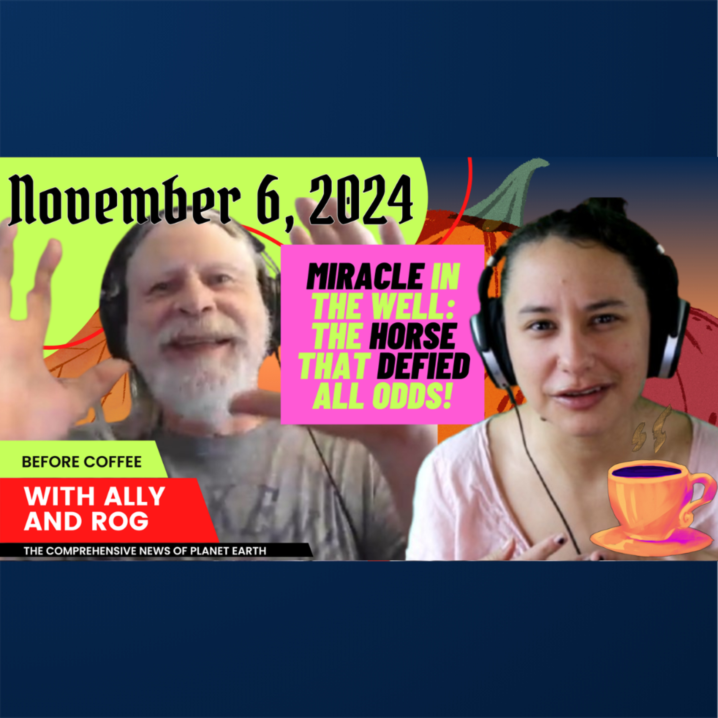 Bizarre Headlines: A Frenchman's Long-Lost Story and a Flare Gun Arrest! | November 6, 2024 episode artwork