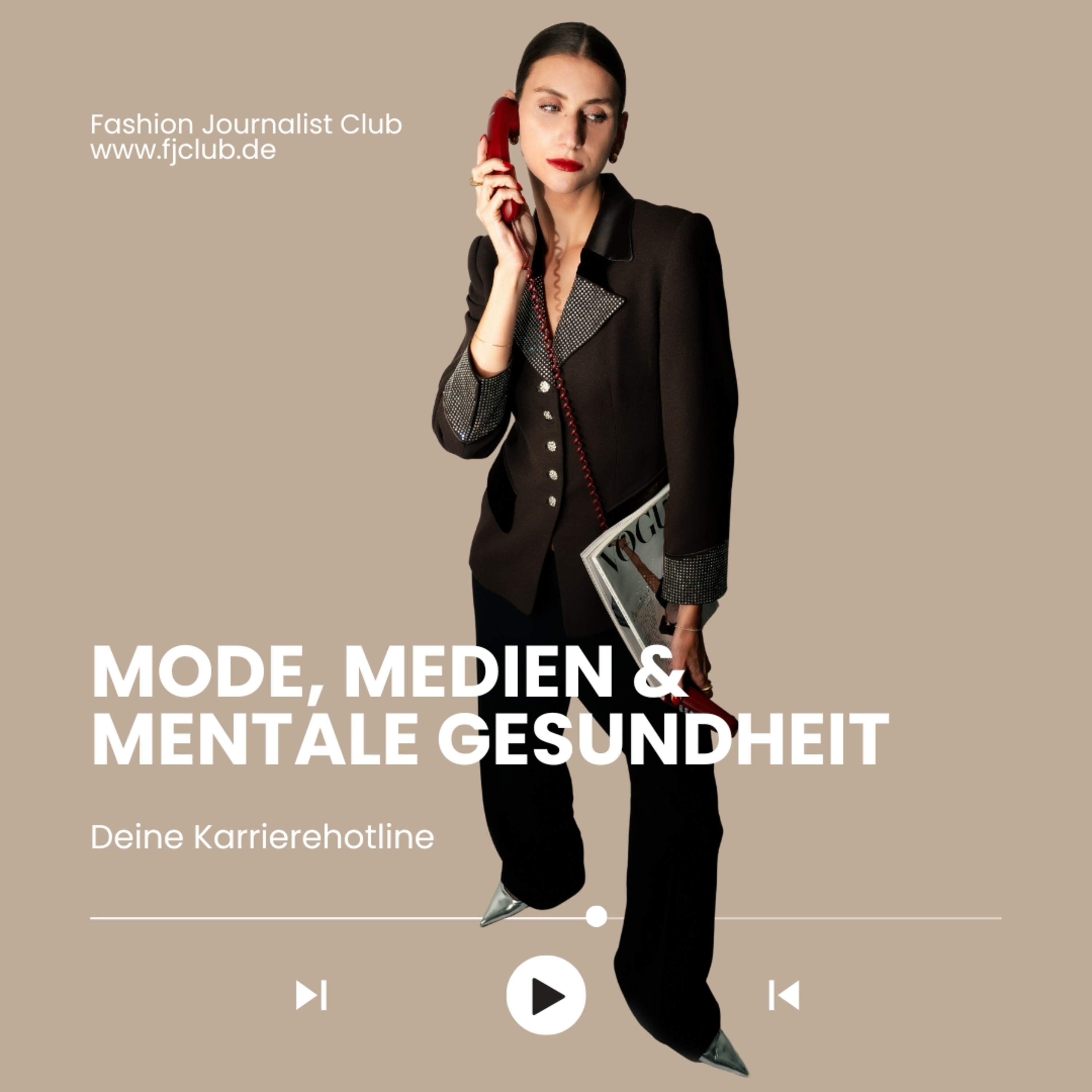 Vom Designstudium zum Modejournalismus & über die Liebe zu Magazinen ft. Philomena  episode artwork