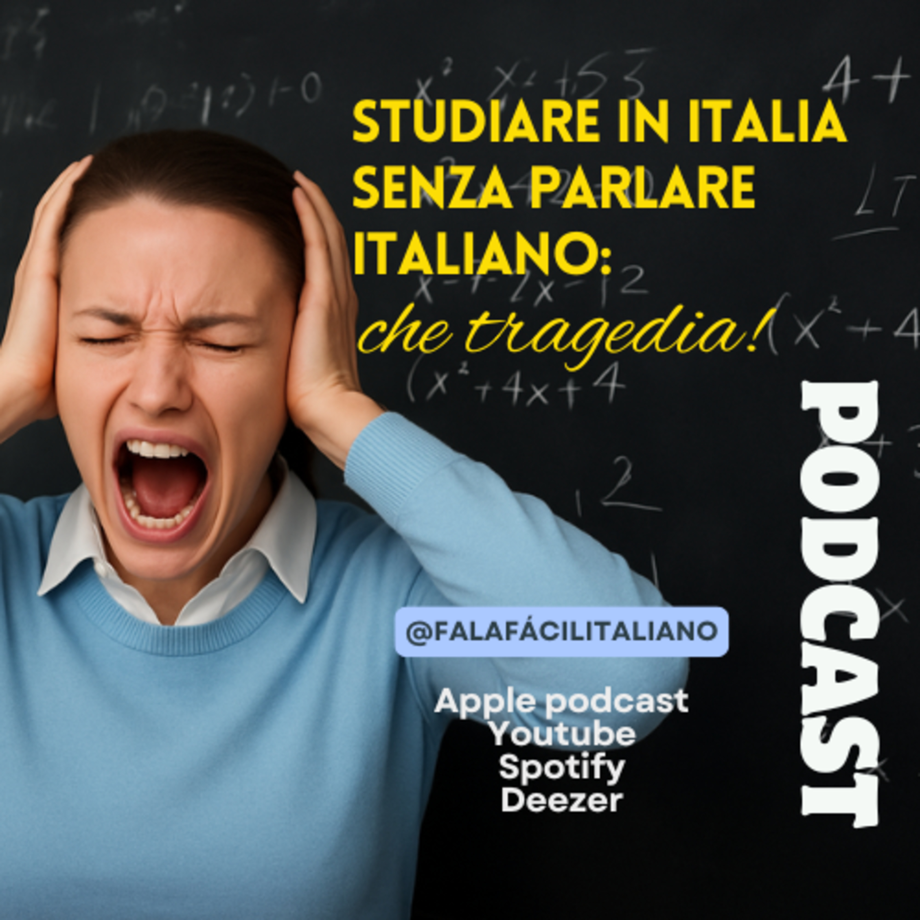Studiare in Italia senza parlare italiano: che tragedia! episode artwork