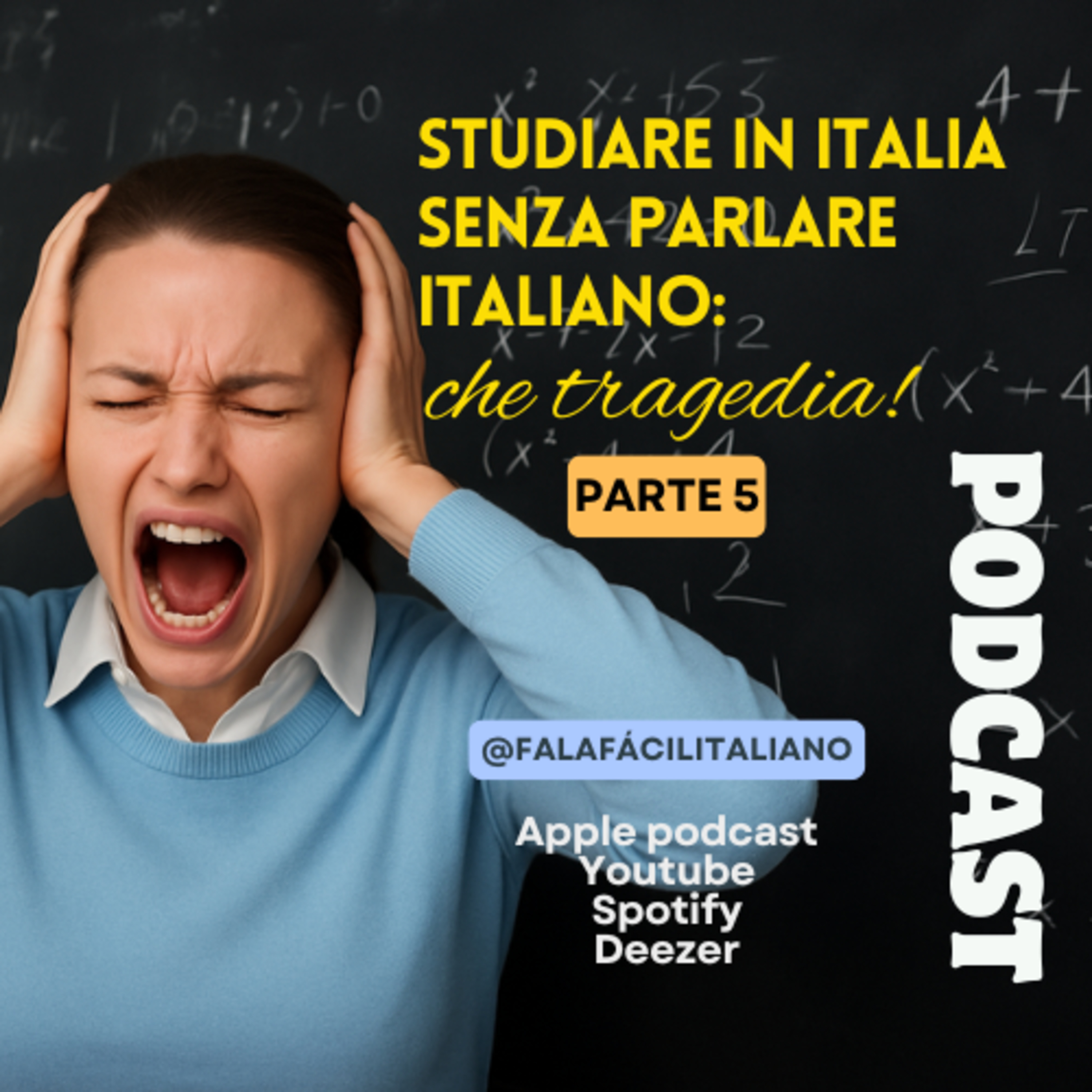 Studiare in Italia senza parlare italiano: che tragedia! - Parte 5 episode artwork