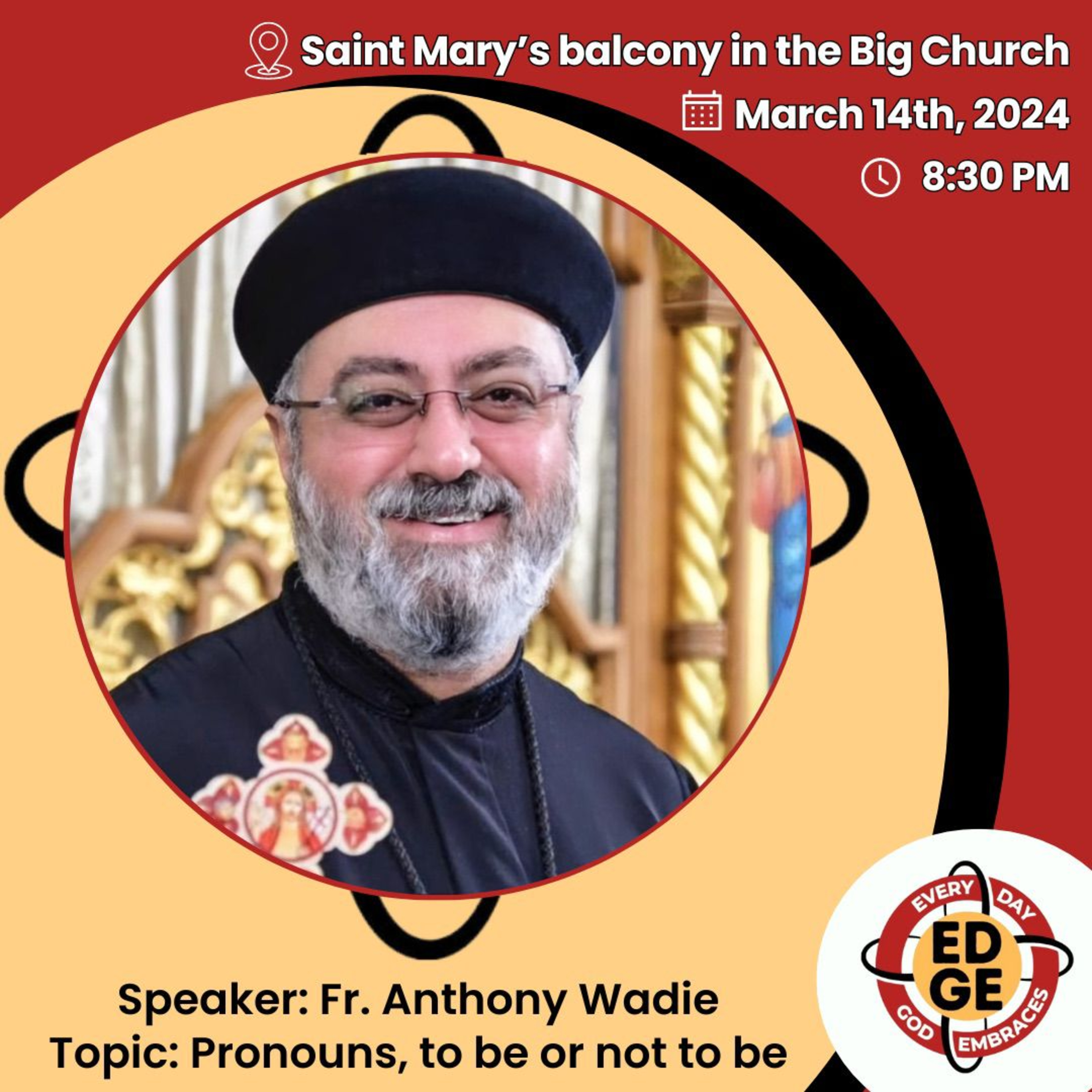 Fr. Anthony Wadie - Pronouns, to be or not to be episode artwork