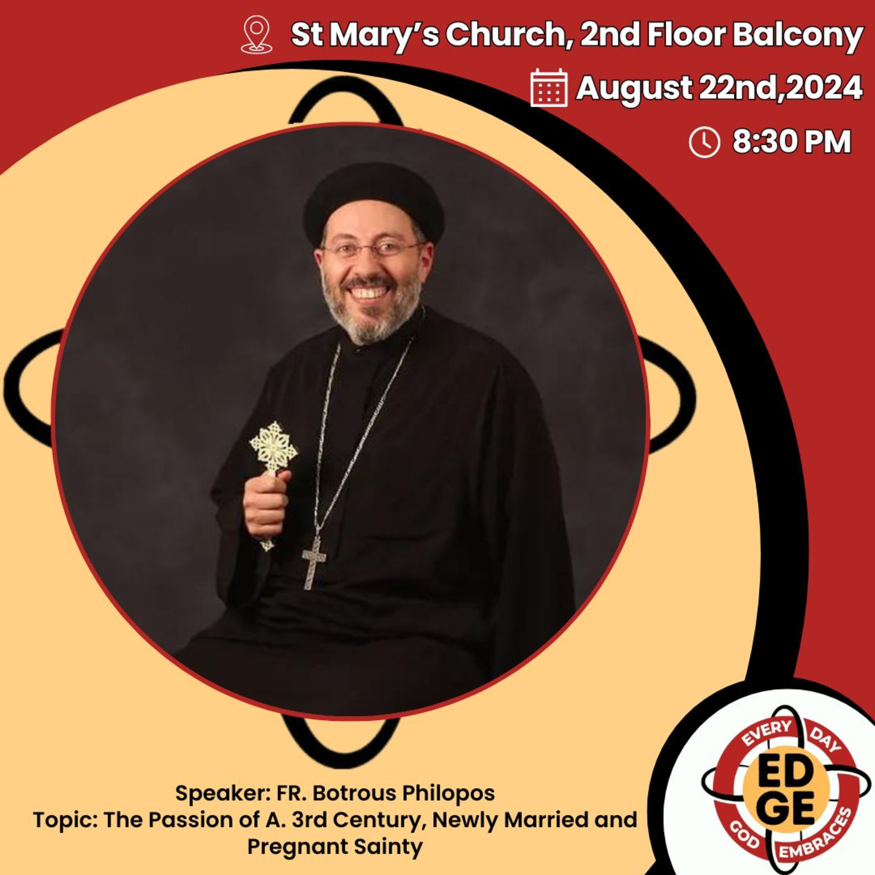 Fr. Botrous Philopos - The Passion of A 3rd Century Newly Married and Pregnant Sainty episode artwork