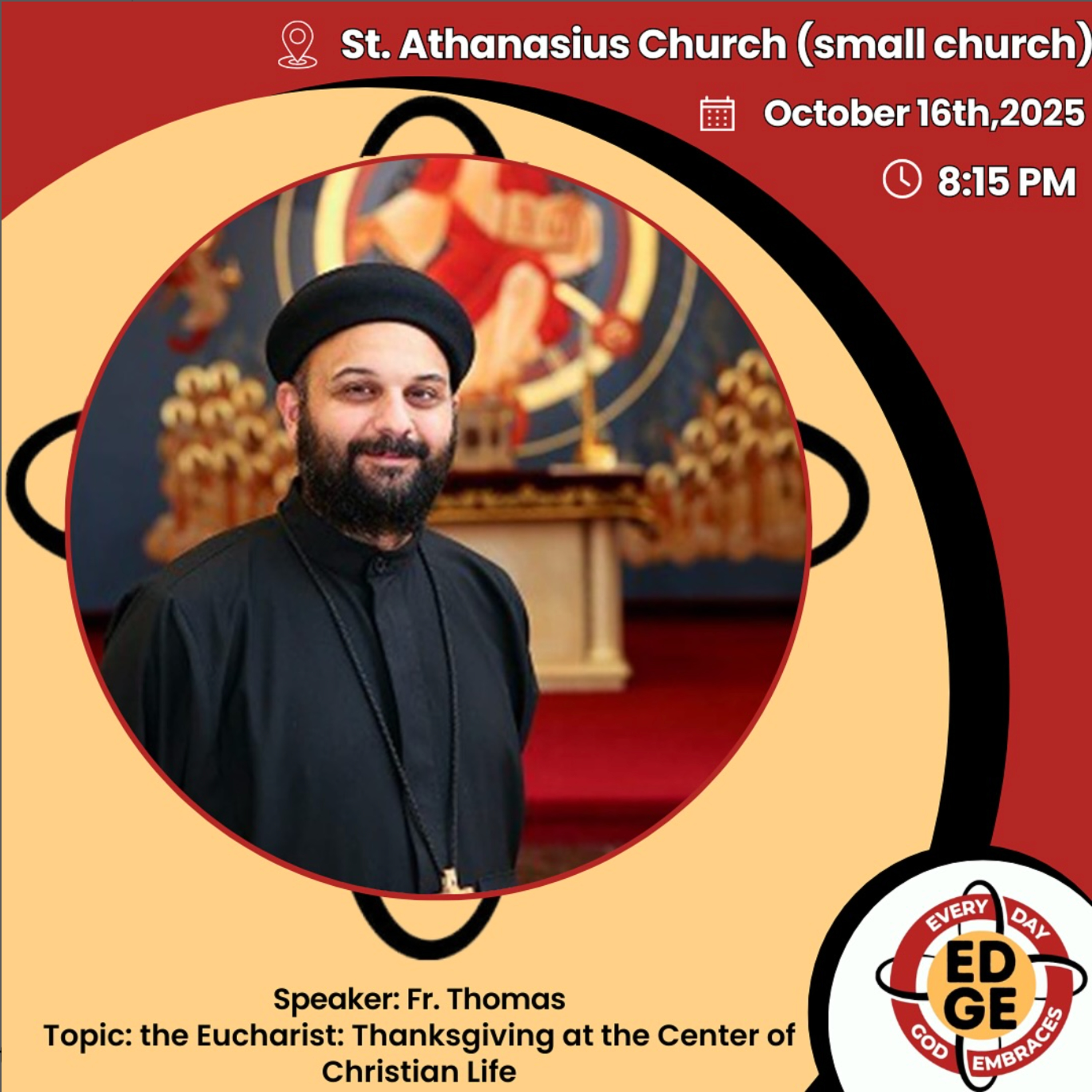 Fr. Thomas Hanna - The Eucharist - Thanksgiving at The Centre of Christian Life episode artwork