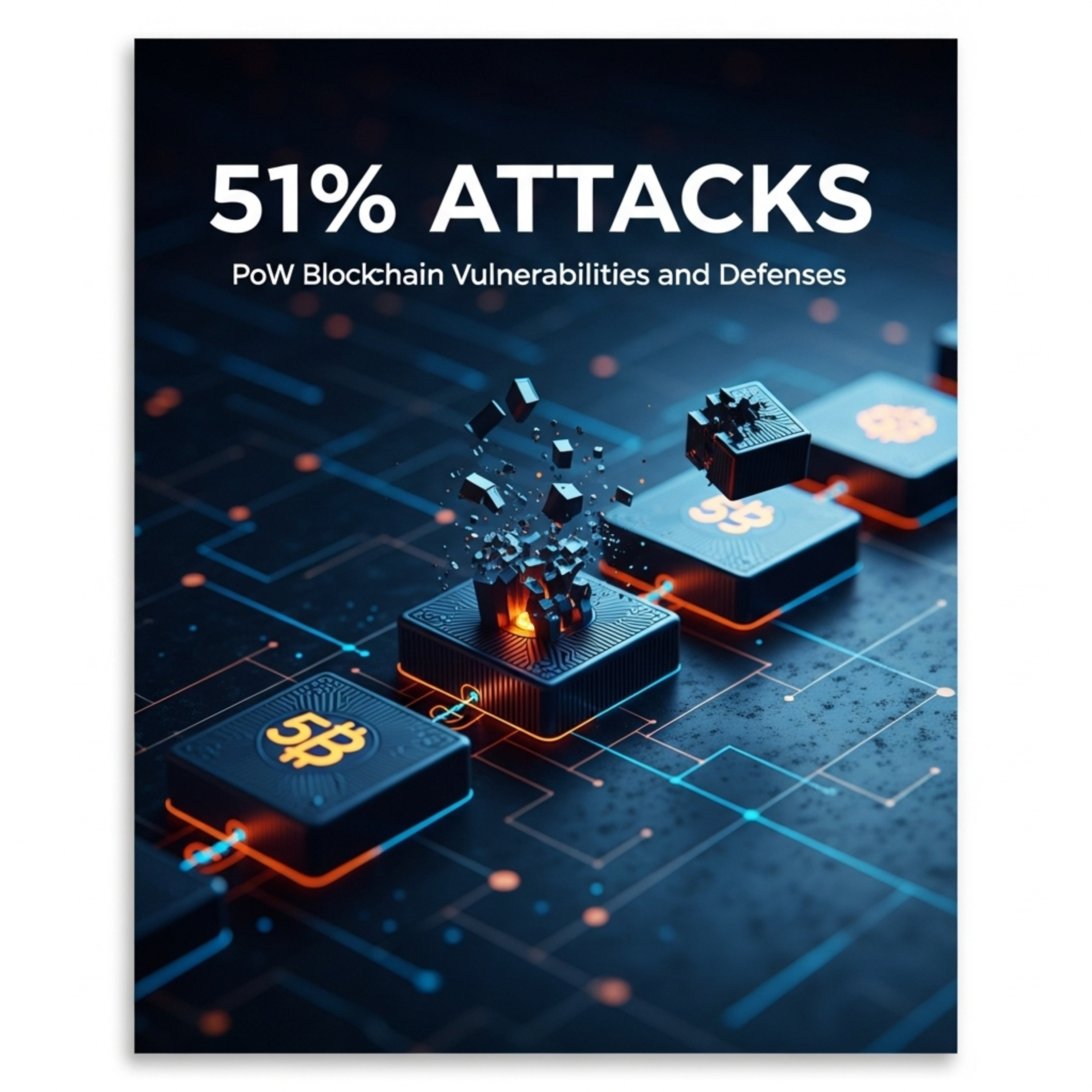 51% Attacks: PoW Blockchain Vulnerabilities and Defenses