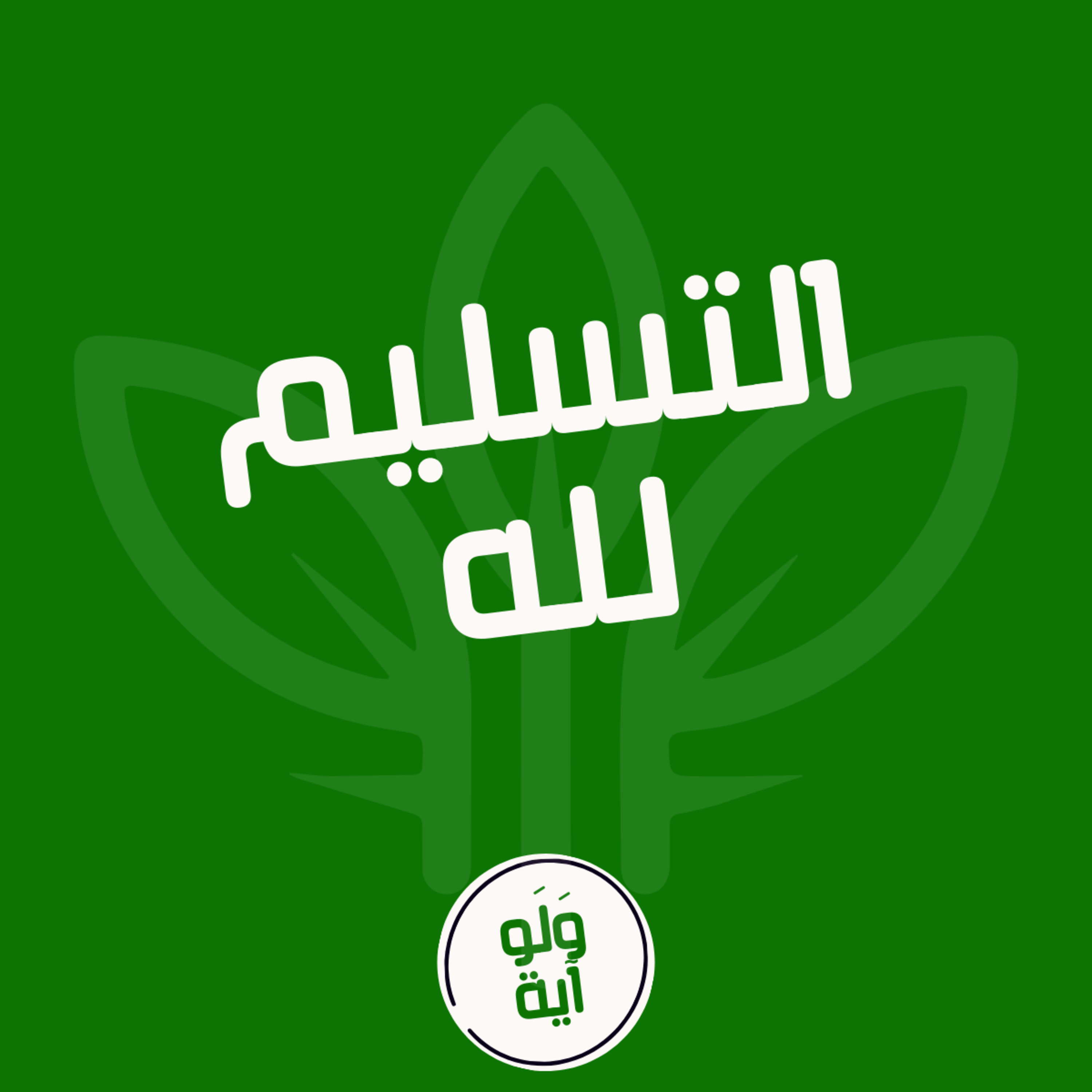 ١٩ - التسليم لله episode artwork