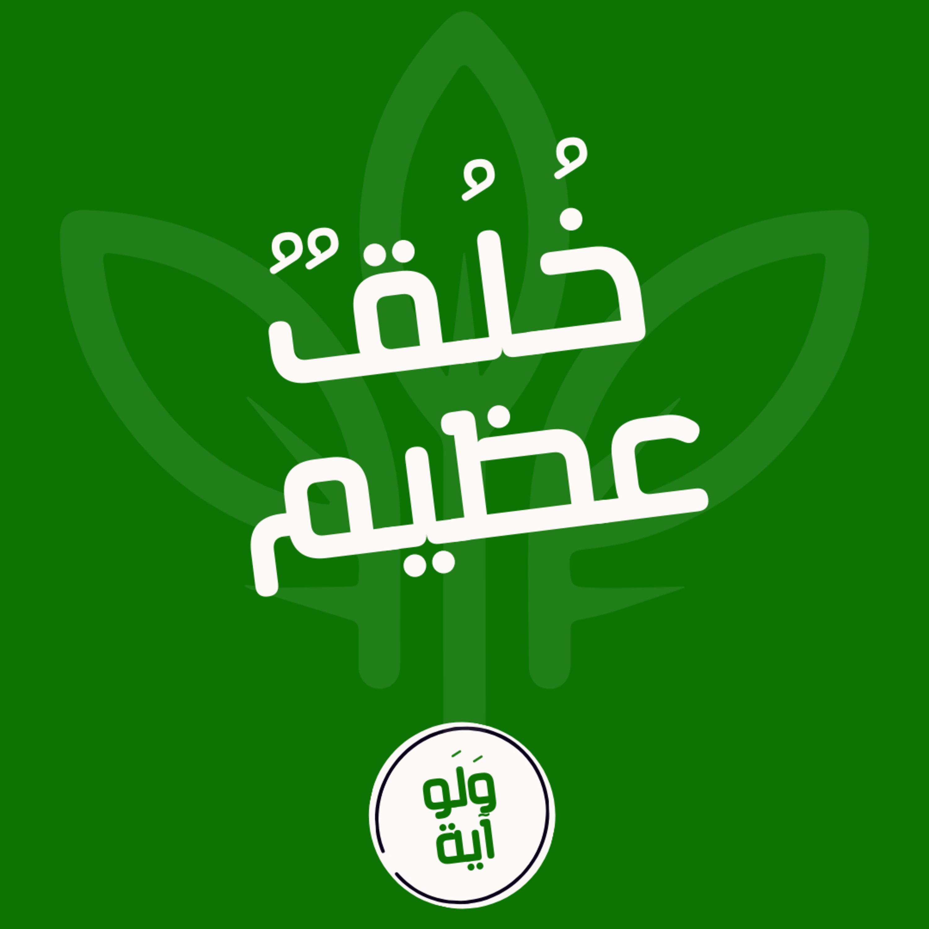 ٣٠ - خلق عظيم episode artwork