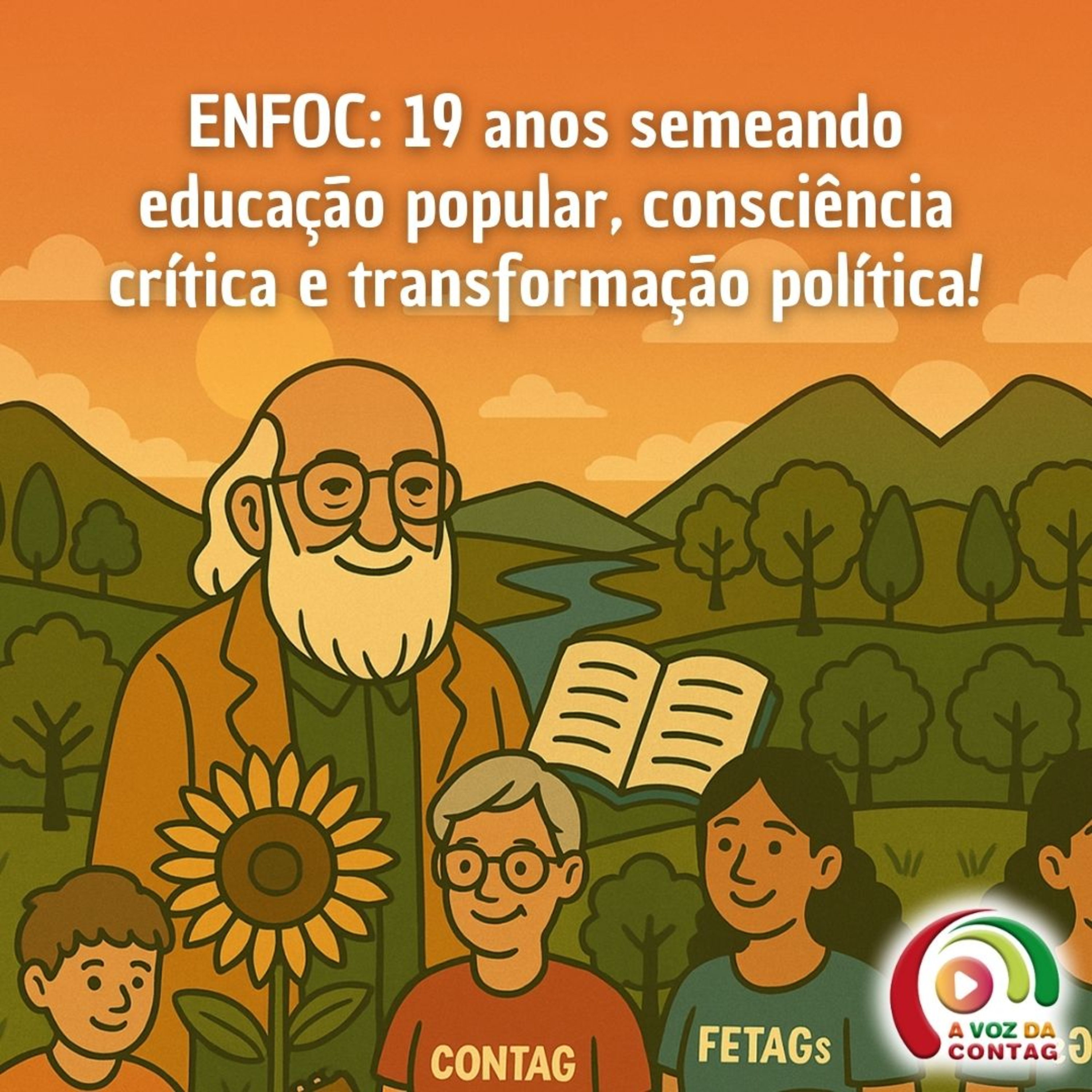 📚 ENFOC: 19 ANOS SEMEANDO EDUCAÇÃO POPULAR, CONSCIÊNCIA CRÍTICA E TRANSFORMAÇÃO POLÍTICA! 📚 episode artwork