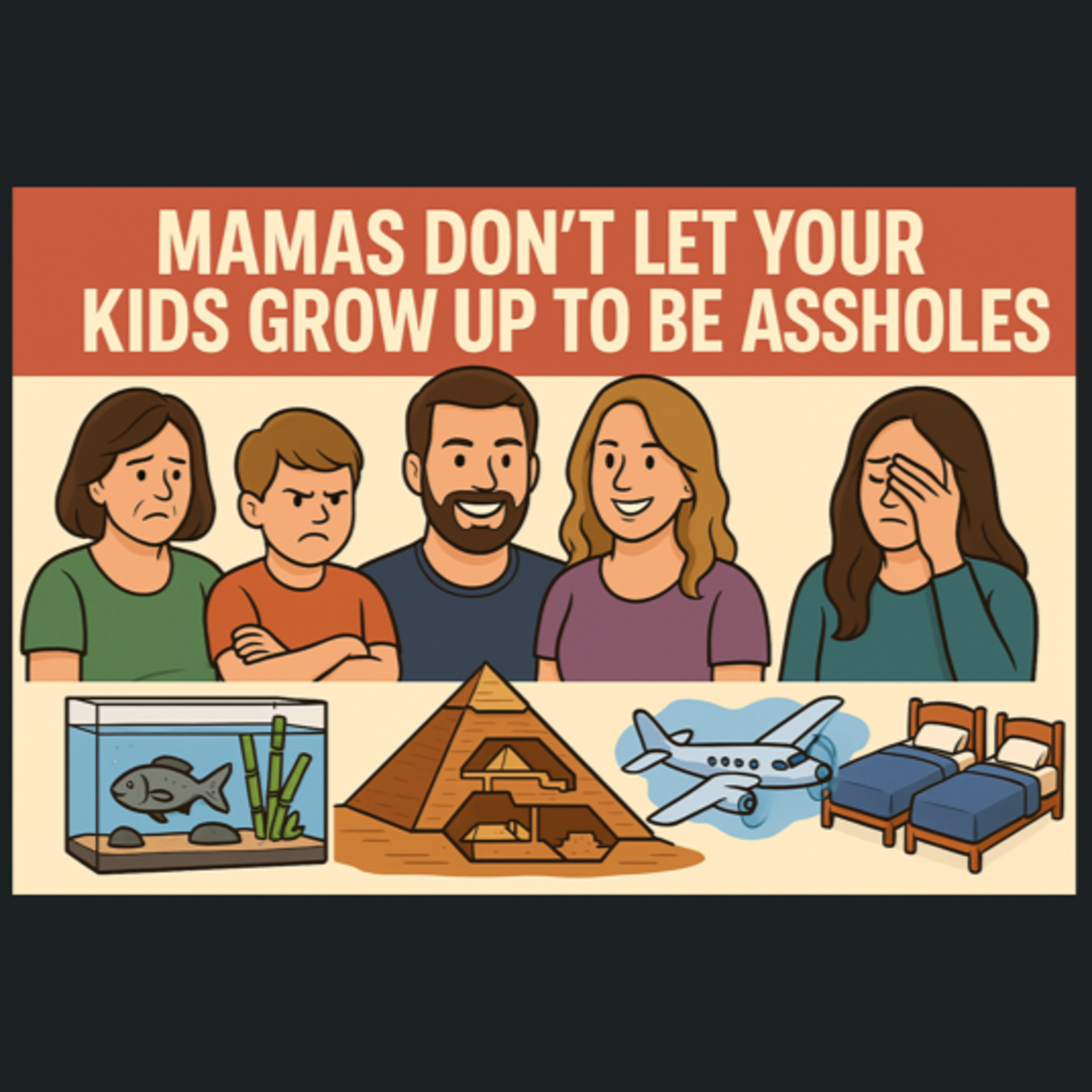 Episode 17 | Momas, Don't Let Your Kids Grow Up To Be As*Holes episode artwork