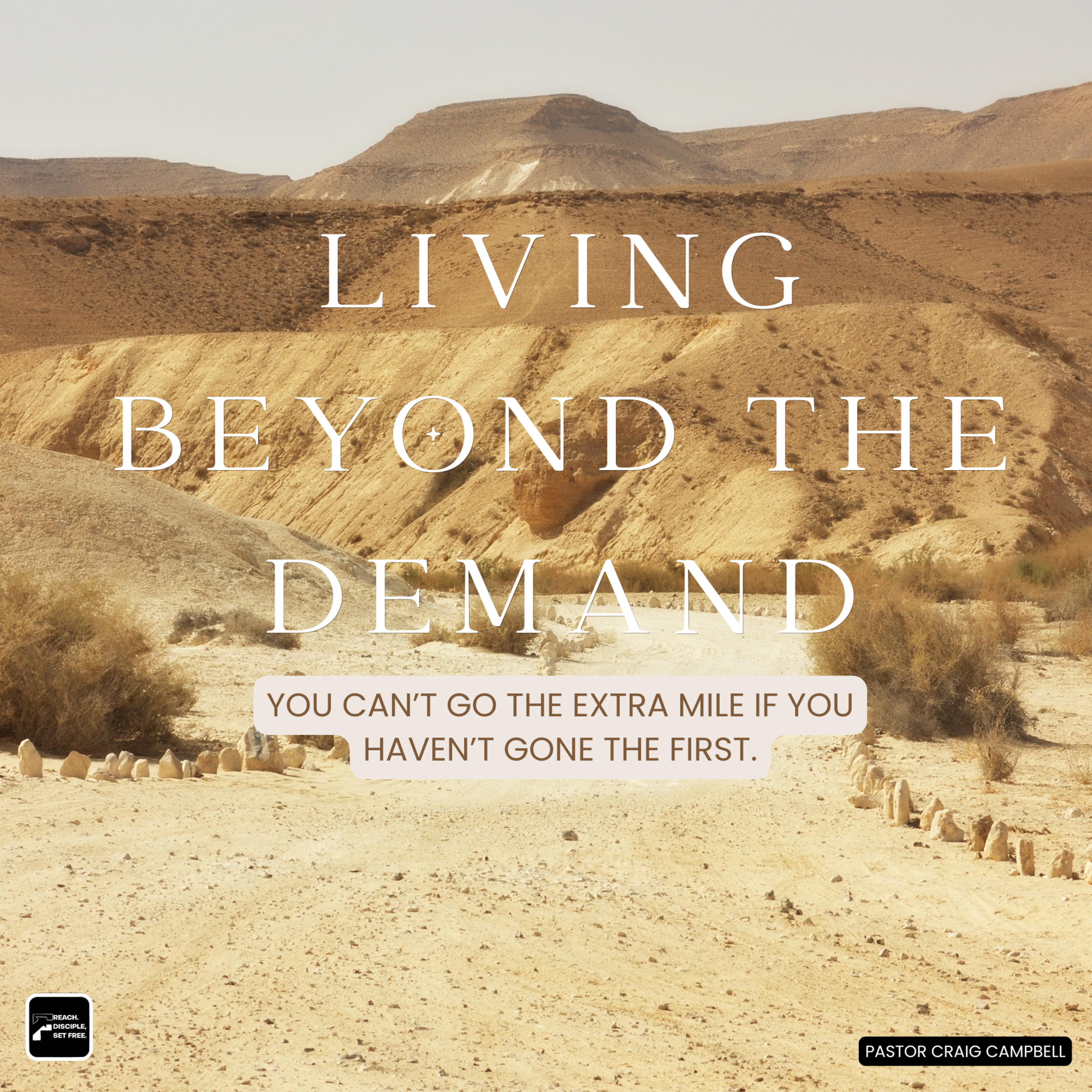 Living Beyond The Demand | Pastor Craig Campbell episode artwork