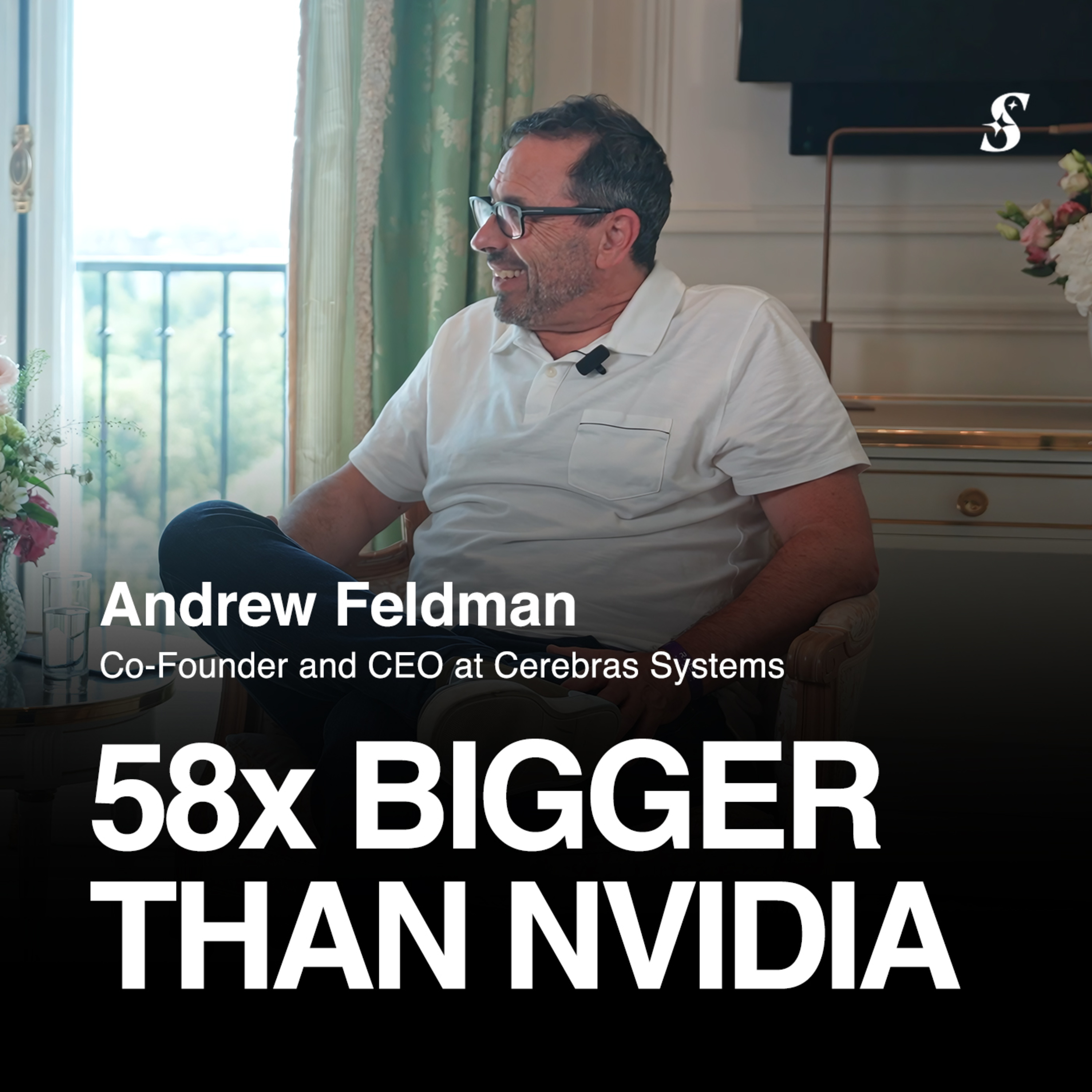 Andrew Feldman on Building a Chip 58x Larger Than Nvidia's Episode cover