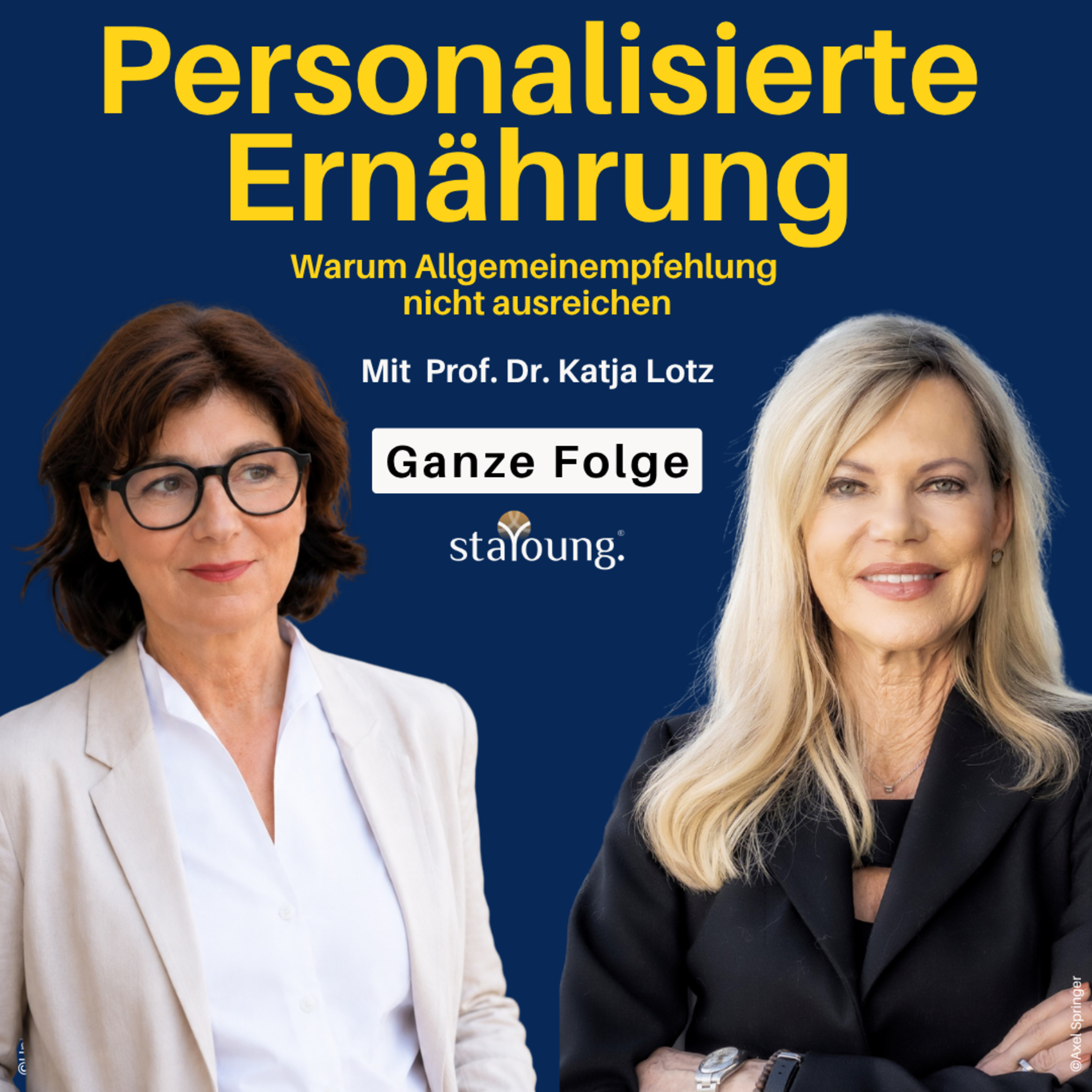 Personalisierte Ernährung: Warum Allgemeinempfehlungen nicht reichen | Nina Ruge & Prof. Dr. Lotz