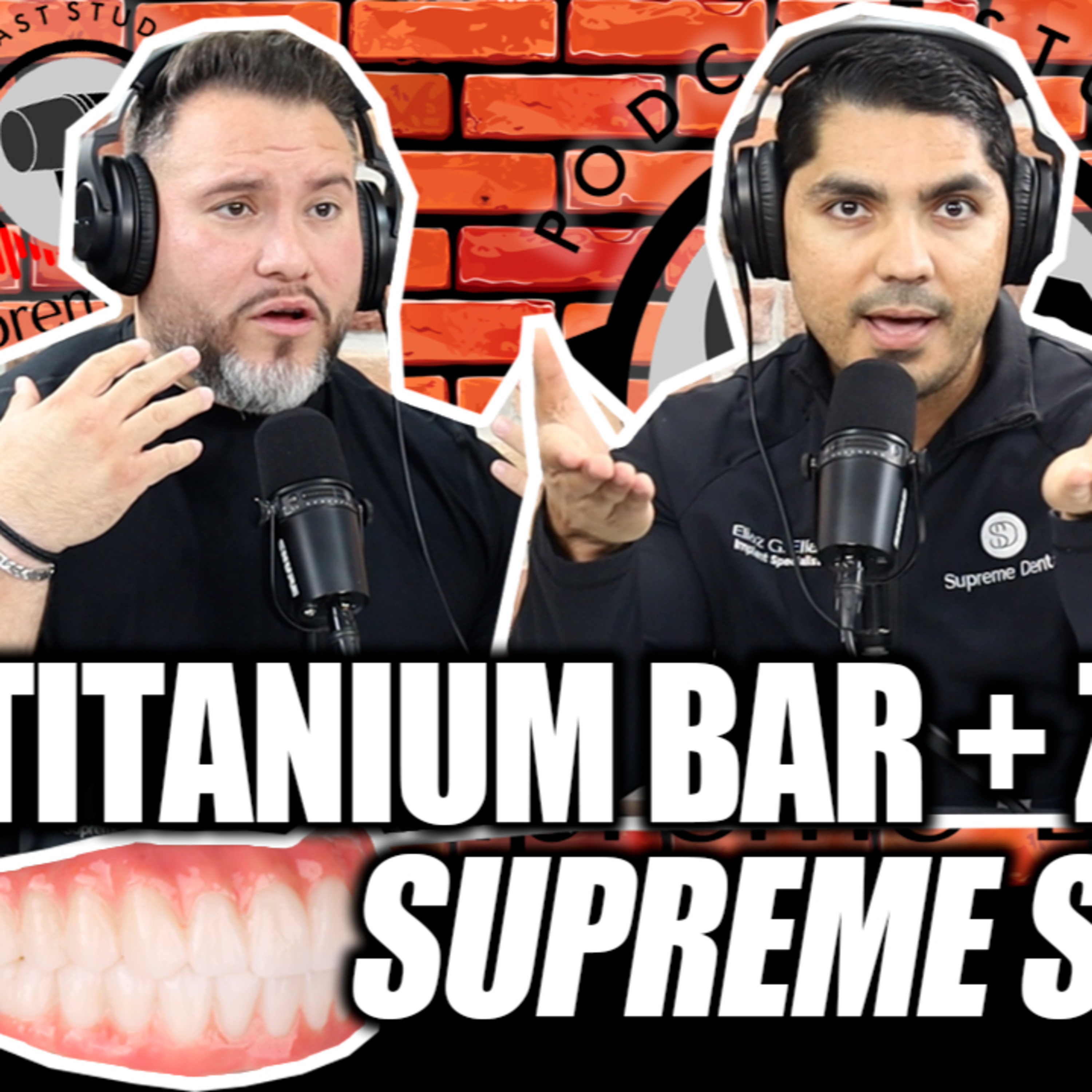 Ep. 86. Supreme Engineering: Why We Use Titanium Bars in Our Zirconia Smiles. episode artwork