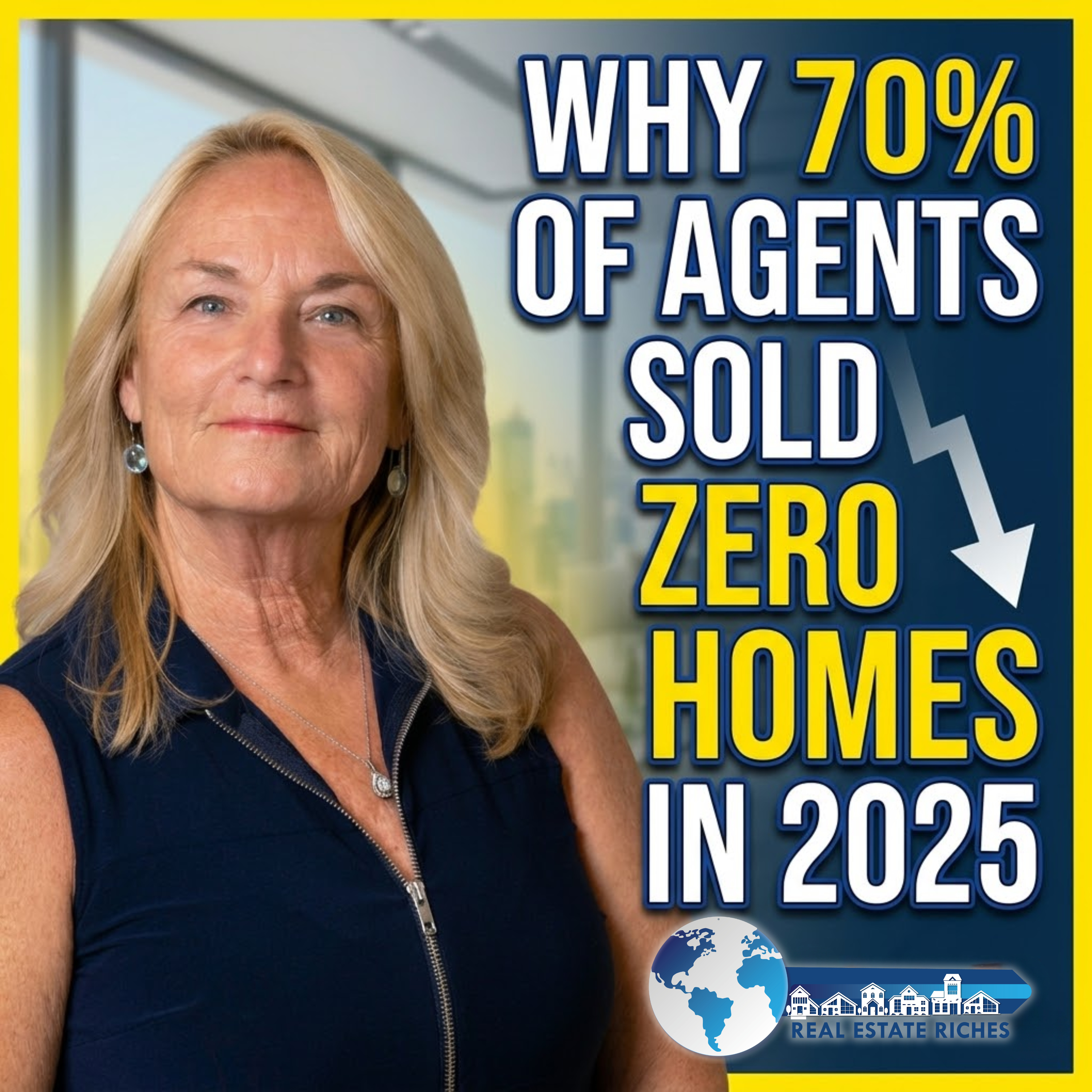 The Merger Trap: Why 70% of Real Estate Agents Failed in 2025 episode artwork