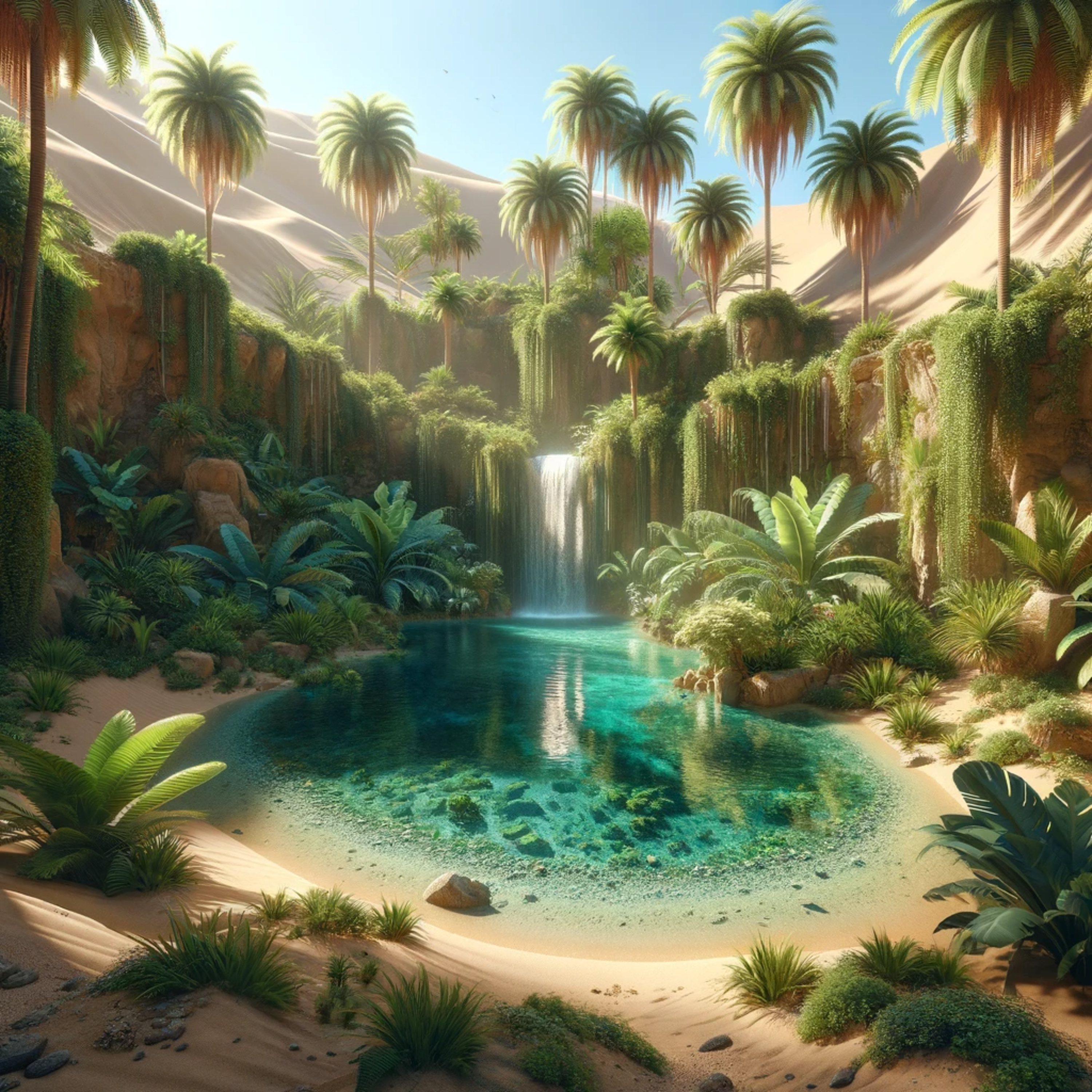 A Journey to the Secret Oasis • Sleep Stories for Adults  episode artwork