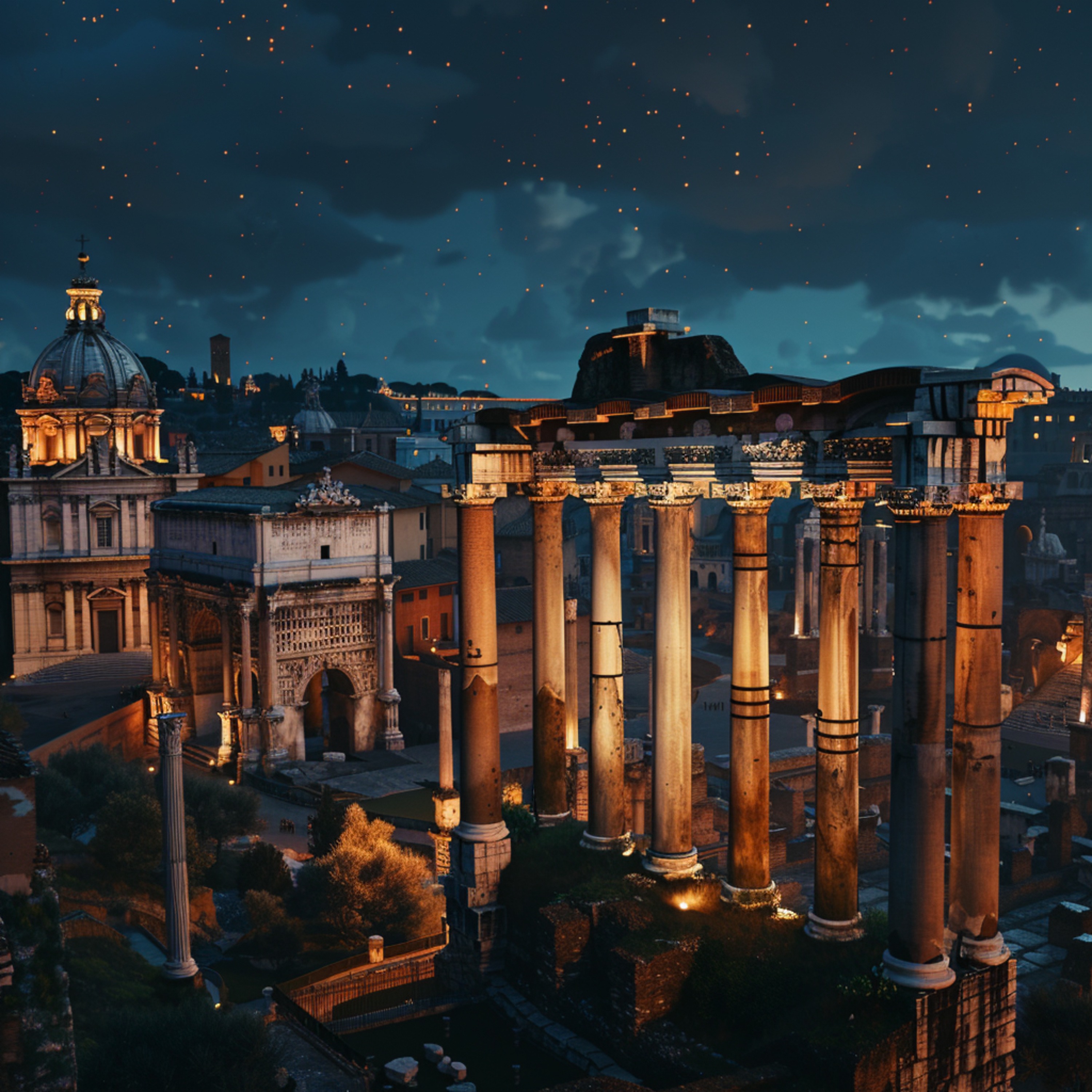 Whispers of Rome: A Midnight Serenade • Sleep Stories for Adults  episode artwork