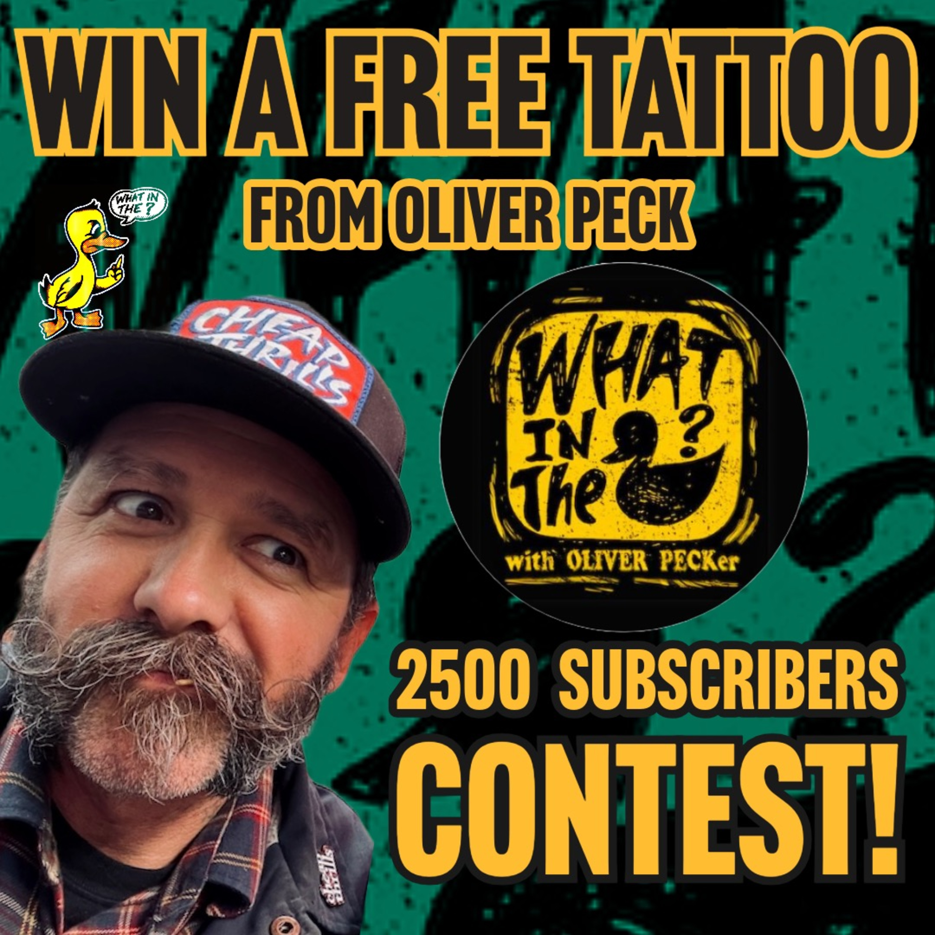 WIN A FREE TATTOO FROM OLIVER PECK!