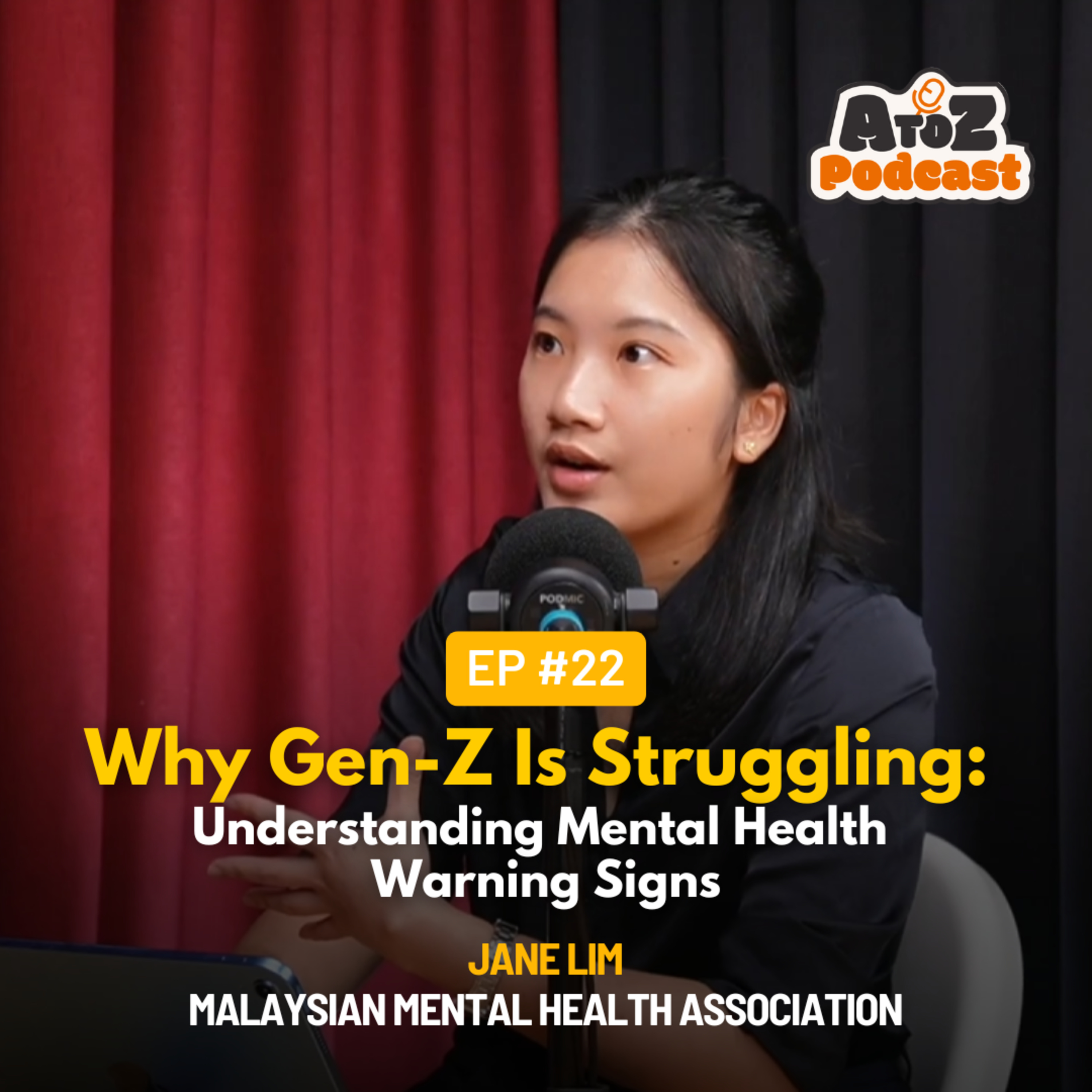Why Gen-Z Is Burning Out: The Mental Health Red Flags You Need to Know with Jane Lim of MMHA episode artwork
