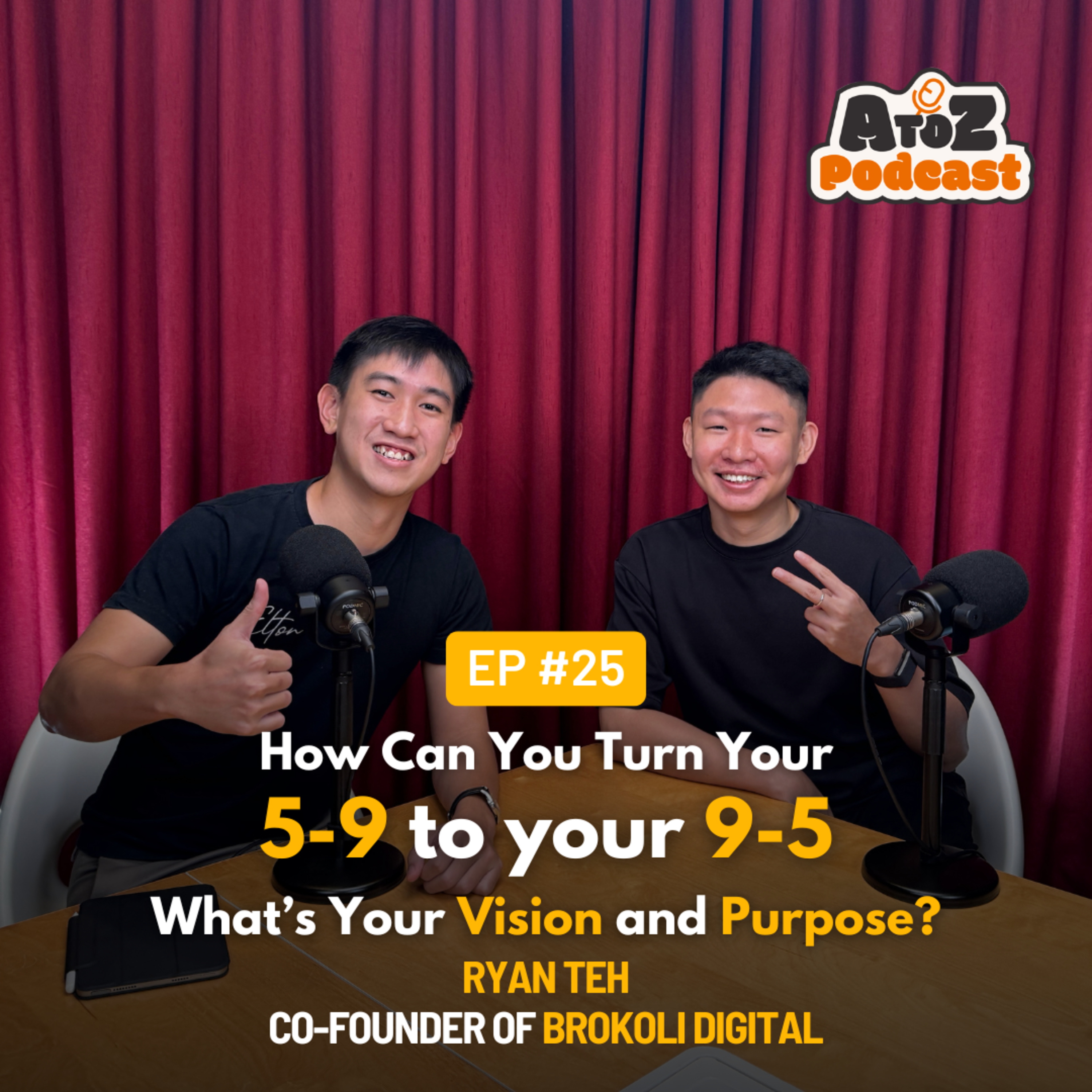 He Ran a Side Hustle for 5 Years Before Quitting His Job — Here’s Why with Ryan Teh, Brokoli Digital episode artwork
