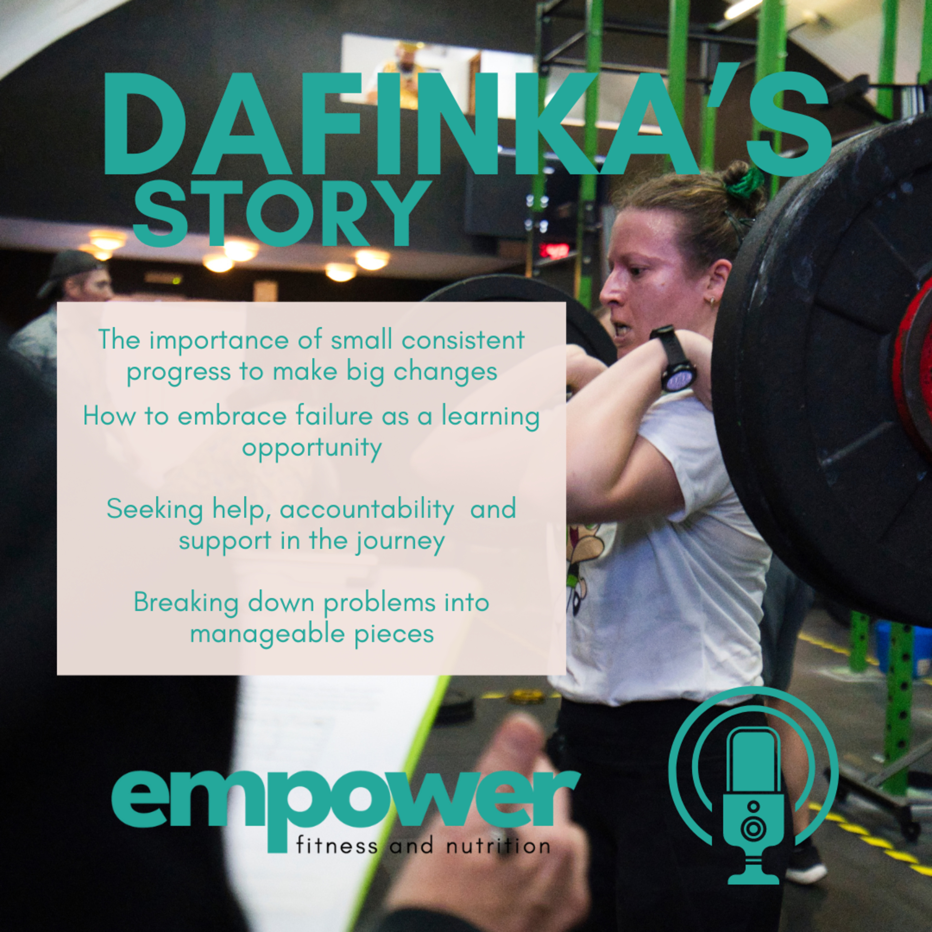 18. Making small changes for BIG results, embracing failure as a learning opportunity and being open to trying new things | Dafinka's Story episode artwork