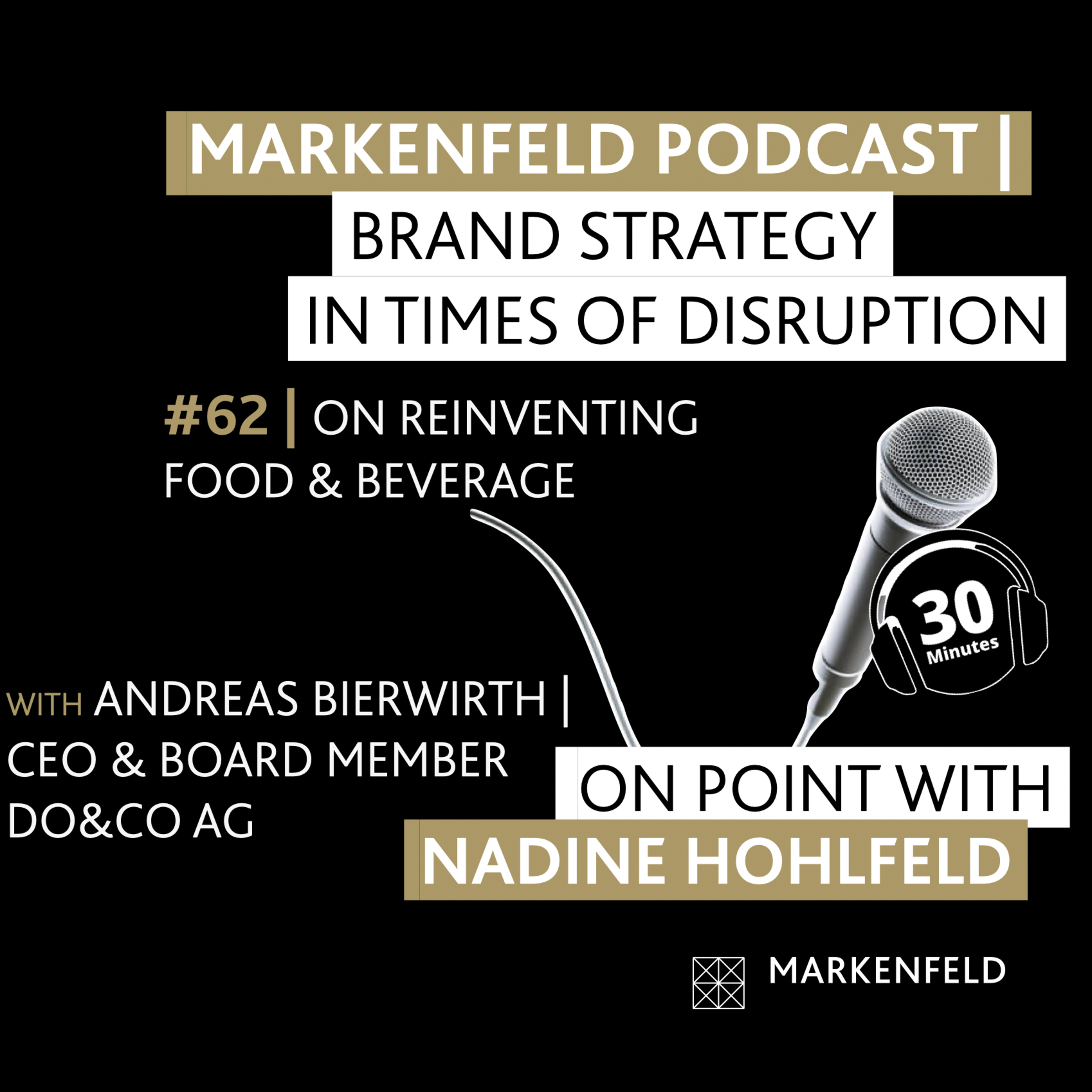 🔥 62 | ON REINVENTING FOOD&BEVERAGE with ⁠ANDREAS BIERWIRTH (CEO & BOARD MEMBER DO&CO AG) episode artwork